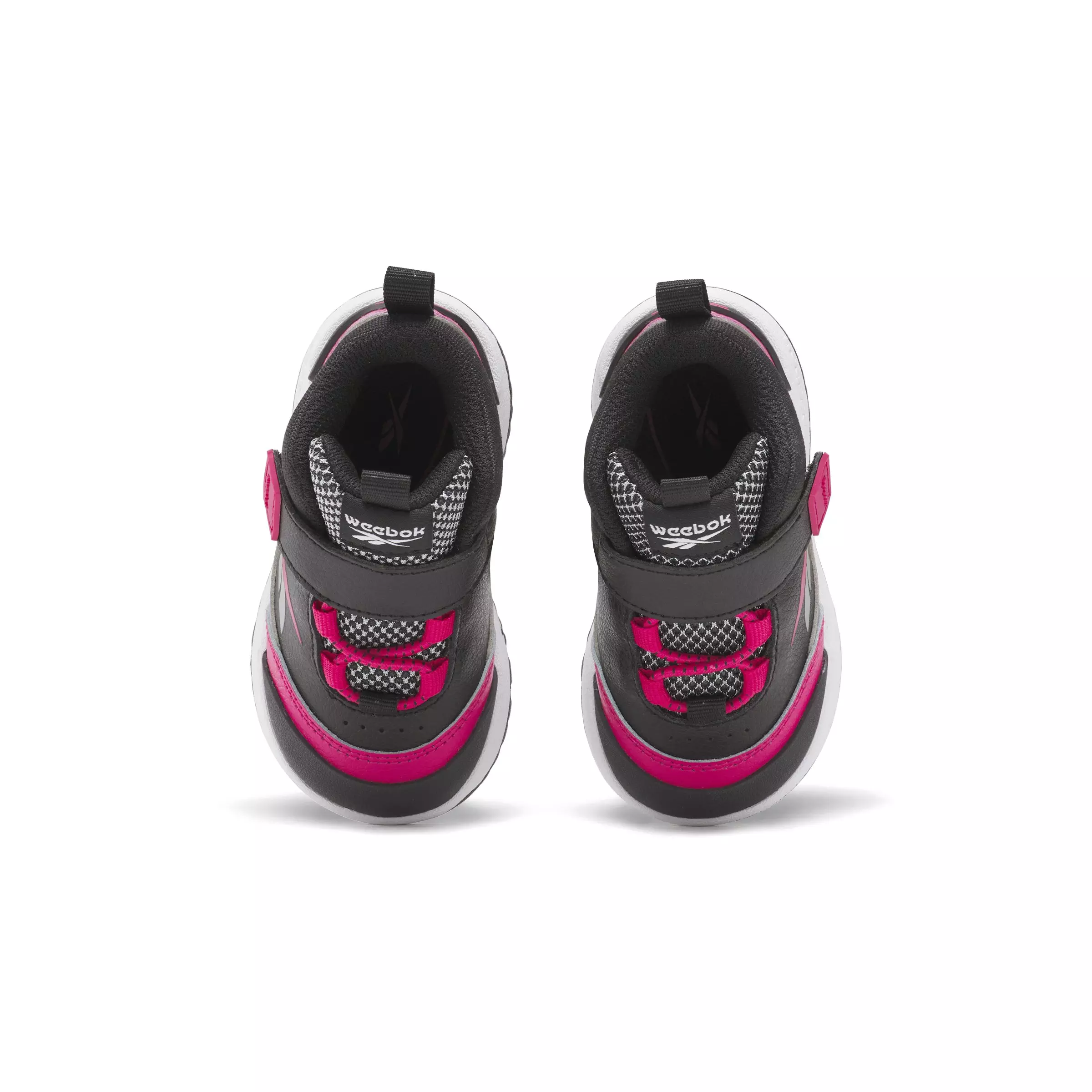 Reebok Weebok Storm X "Black/Bold Pink/Grey 1" Infant Girls' Shoe - BLACK/PINK/GREY