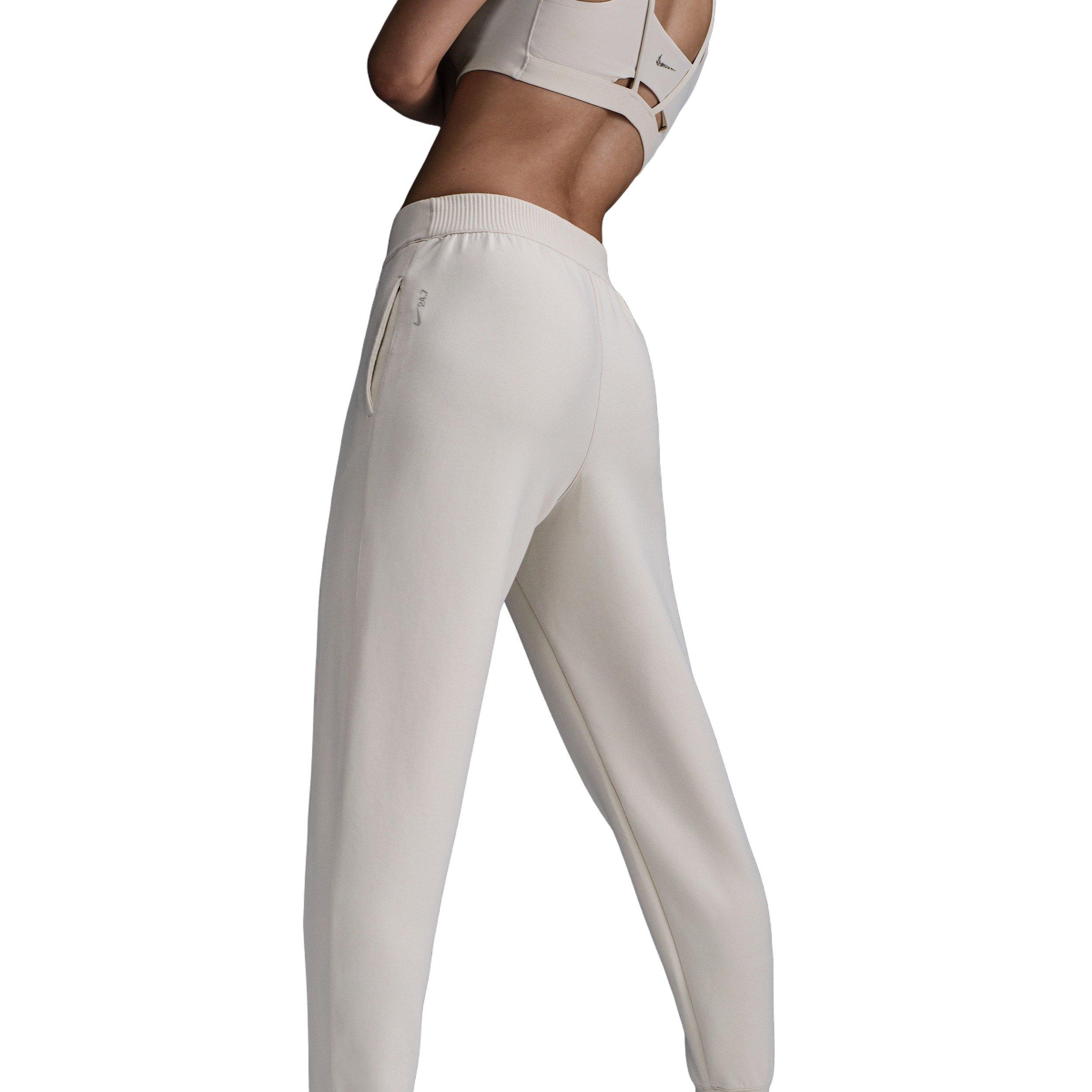 Nike Women's 24.7 ImpossiblySoft Dri-FIT Mid-Rise Joggers - Brown - BROWN Thumbnail View 2