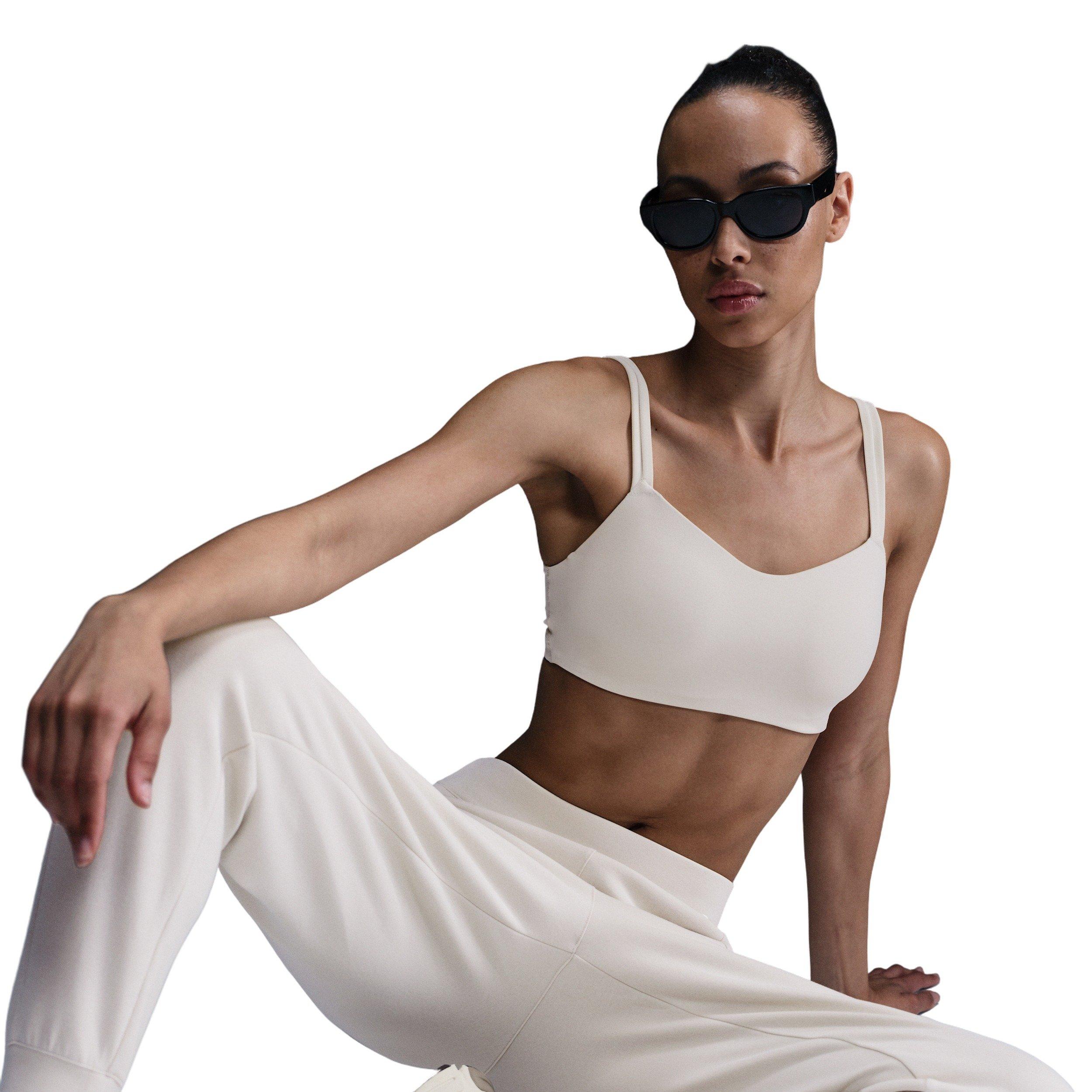 Nike Women's 24.7 ImpossiblySoft Dri-FIT Mid-Rise Joggers - Brown - BROWN Thumbnail View 5