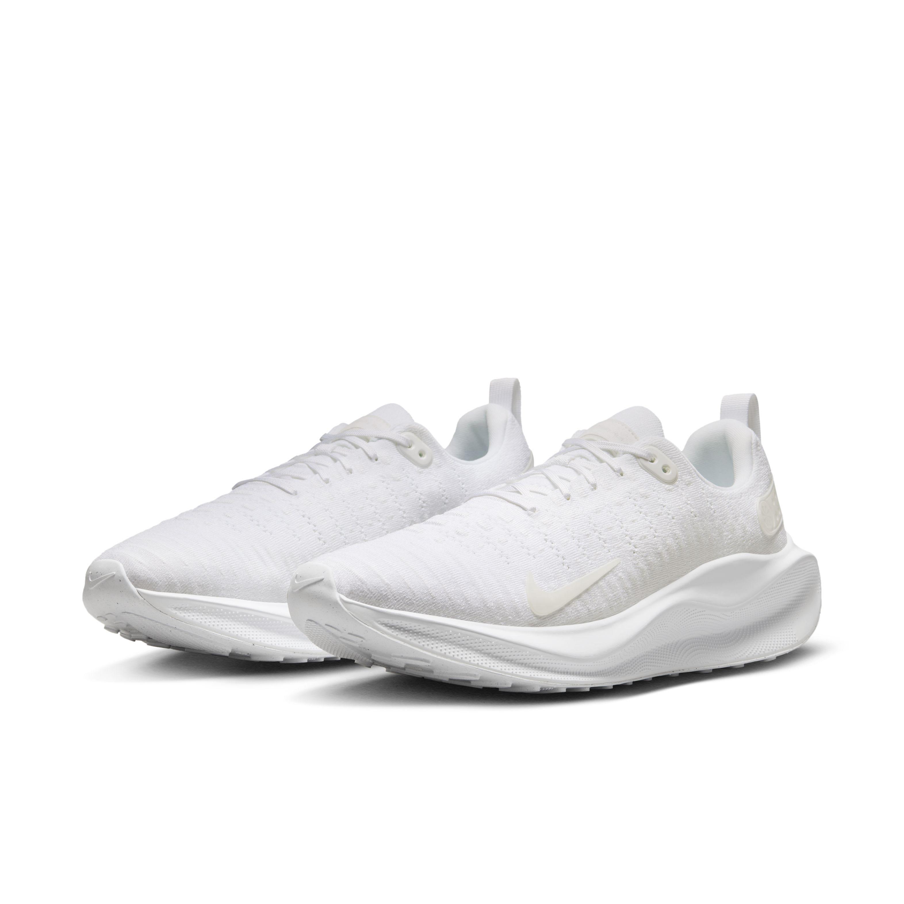 Nike InfinityRN 4 "White/White" Men's Running Shoe - WHITE/WHITE Thumbnail View 3