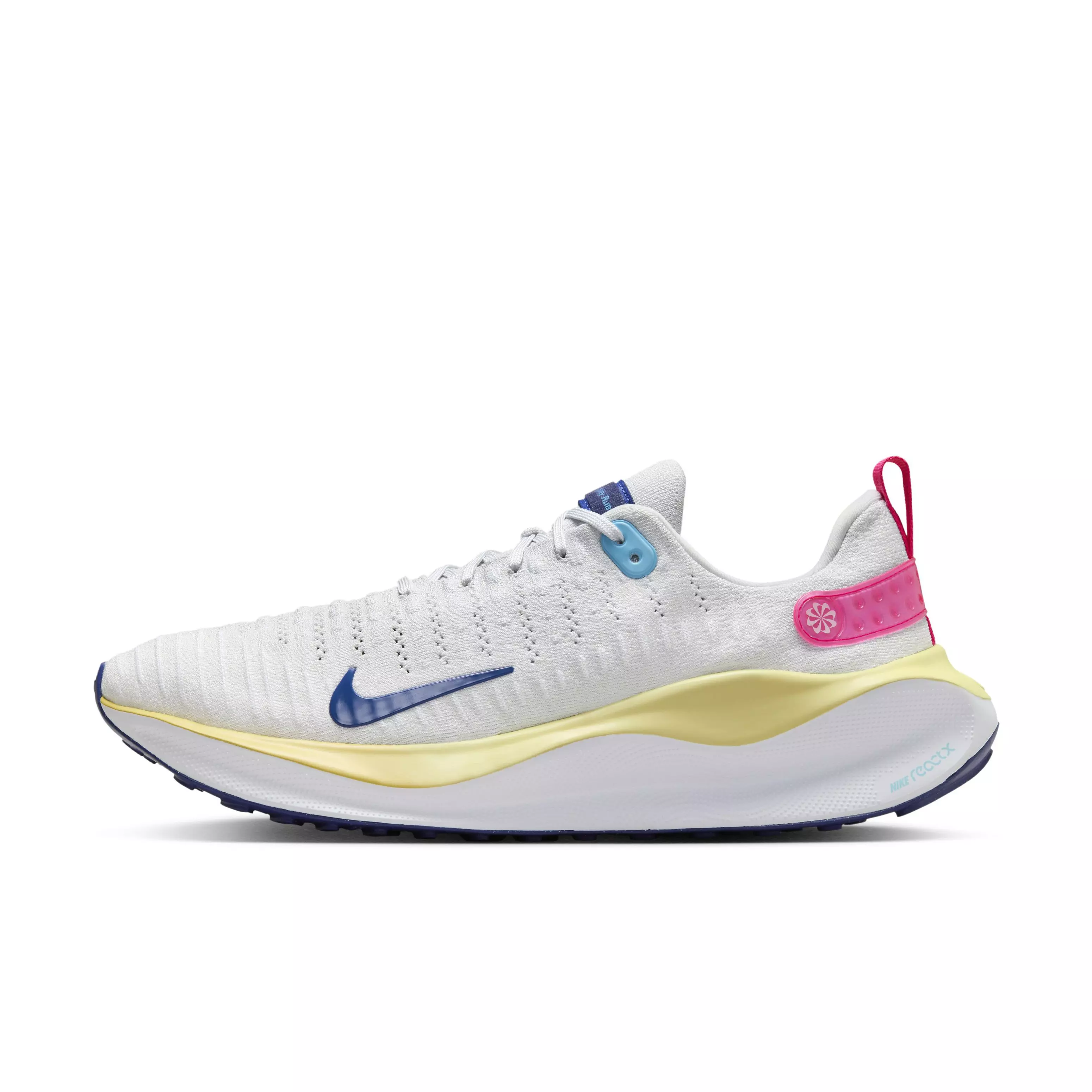 Nike InfinityRN 4 "Photon Dust/White/Saturn Gold/Deep Royal Blue" Men's Running Shoe - DUST/WHITE/GOLD/ROYAL