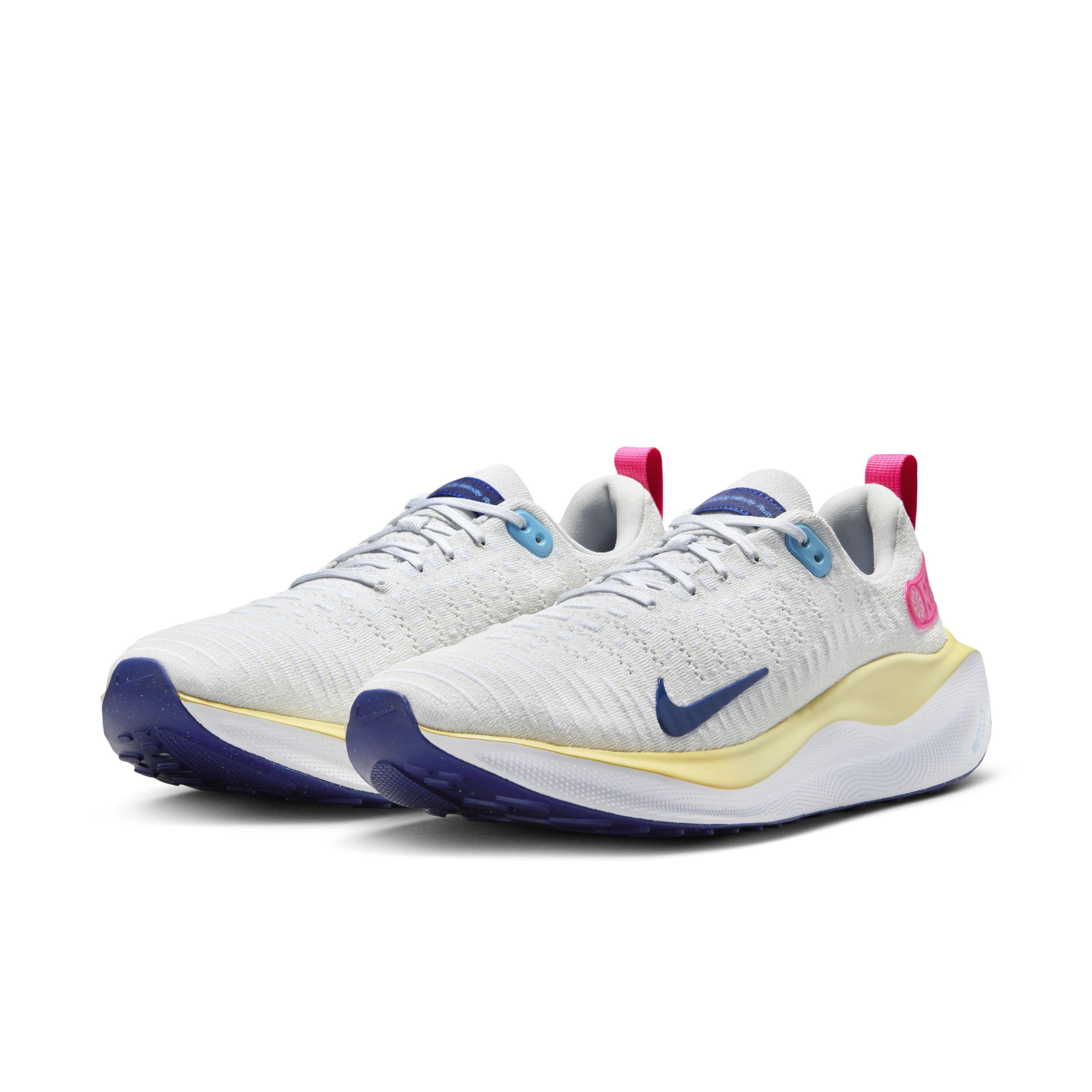 Nike InfinityRN 4 "Photon Dust/White/Saturn Gold/Deep Royal Blue" Men's Running Shoe - DUST/WHITE/GOLD/ROYAL Thumbnail View 3