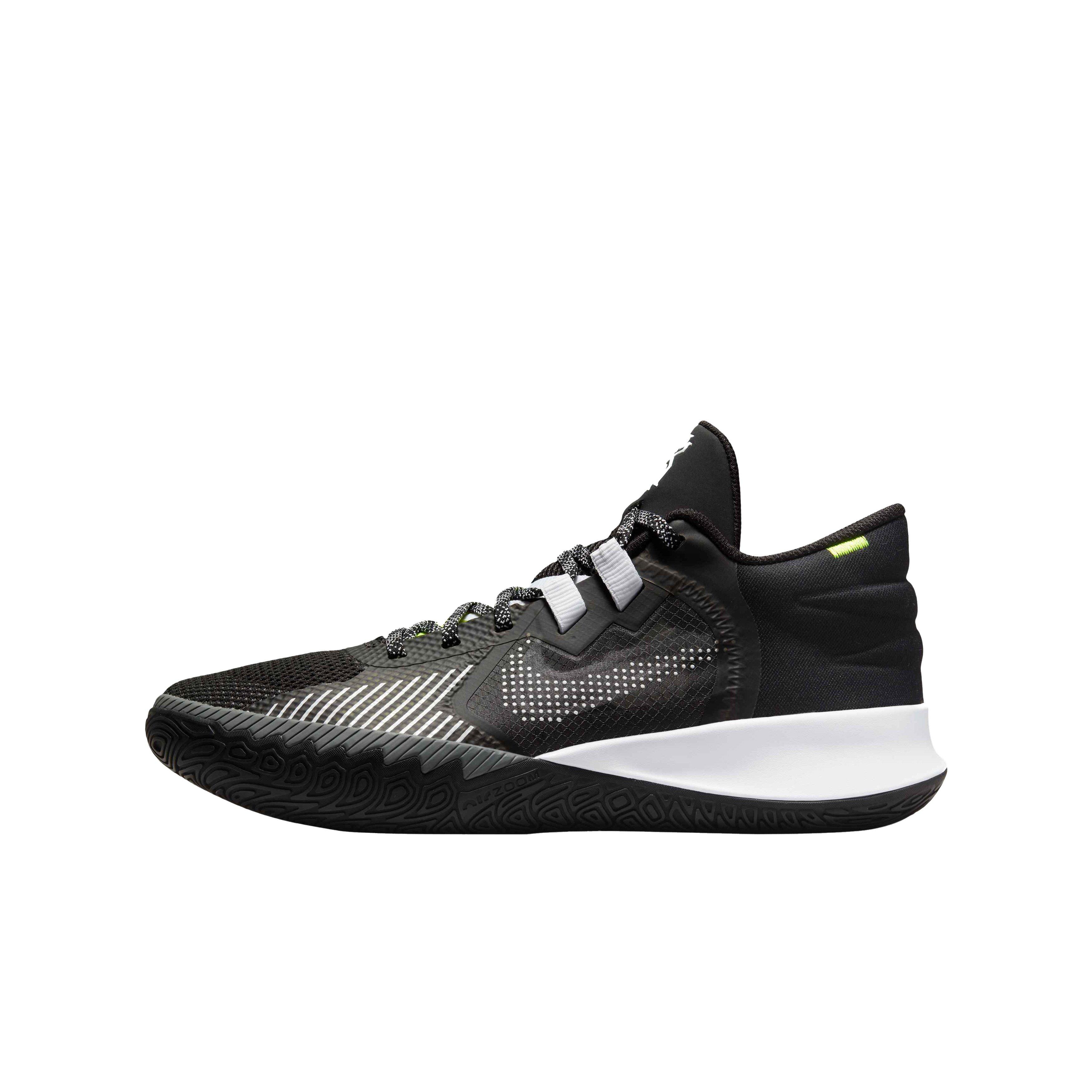 Nike Kyrie Flytrap 5 "Black/White/Anthracite/Cool Grey" Grade School Boys' Basketball Shoe - BLACK Thumbnail View 2