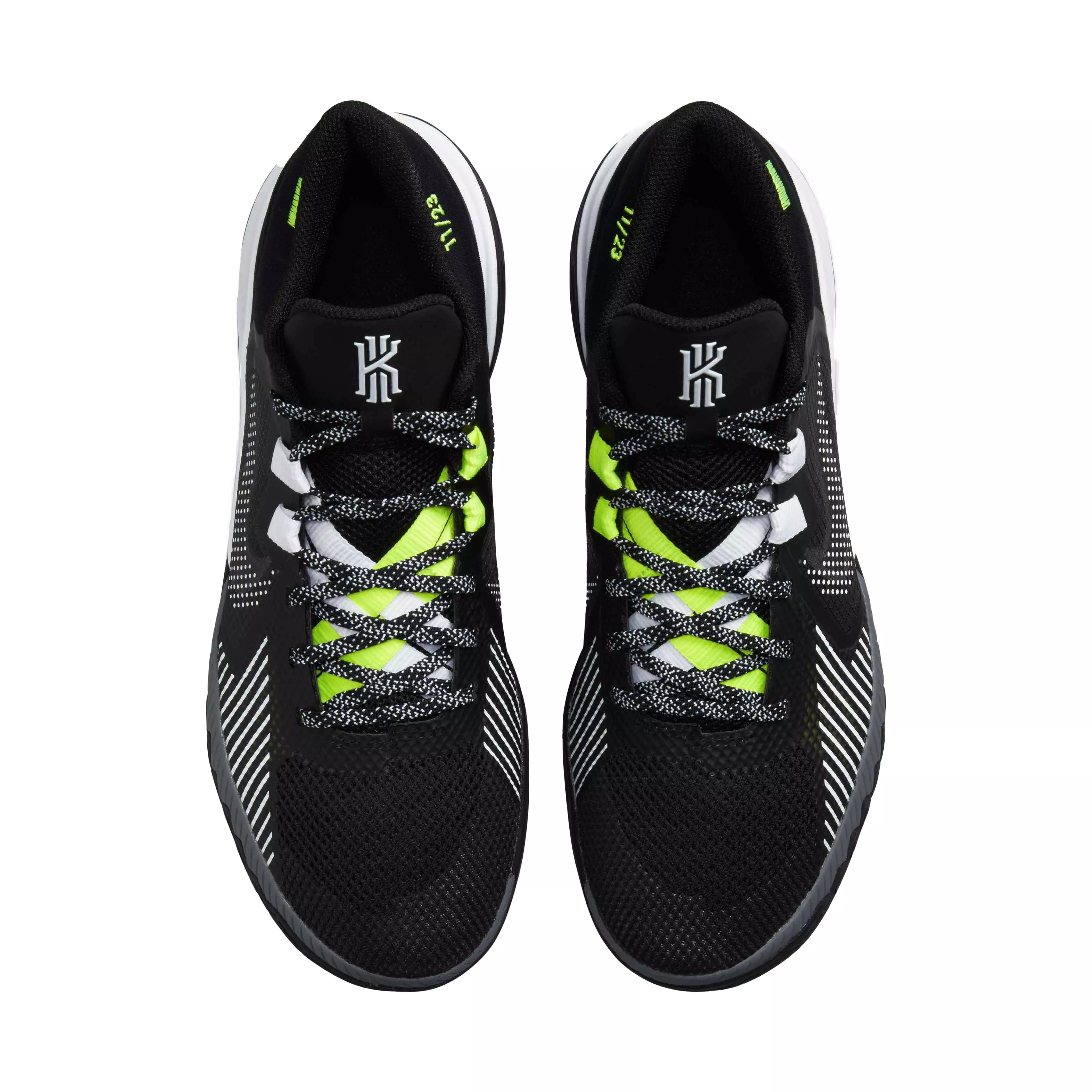 Nike Kyrie Flytrap 5 "Black/White/Anthracite/Cool Grey" Grade School Boys' Basketball Shoe - BLACK