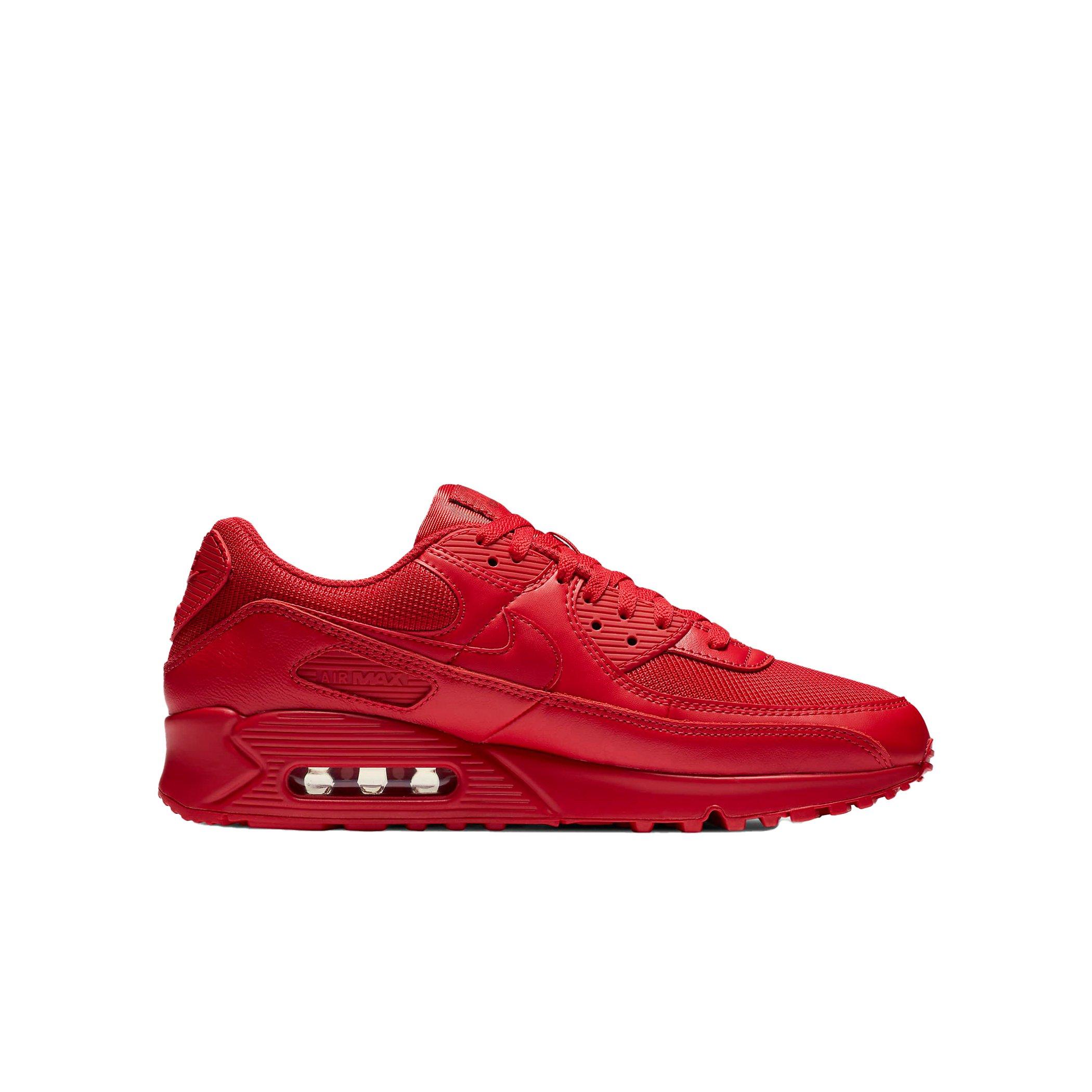 Nike Air Max 90 "University Red" Grade School Boys' Shoe - RED Thumbnail View 1