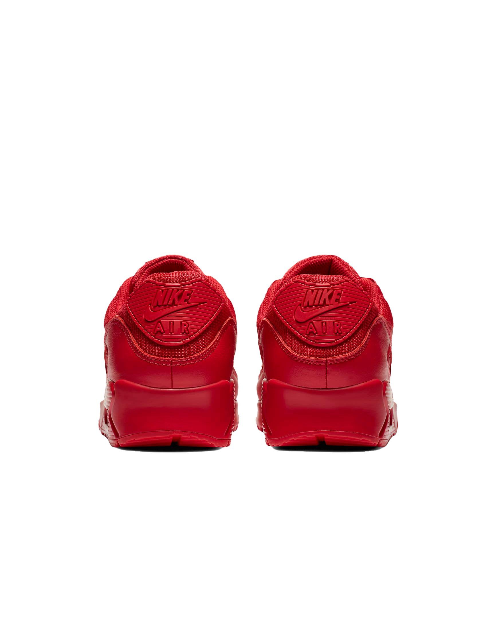 Nike Air Max 90 "University Red" Grade School Boys' Shoe - RED Thumbnail View 5