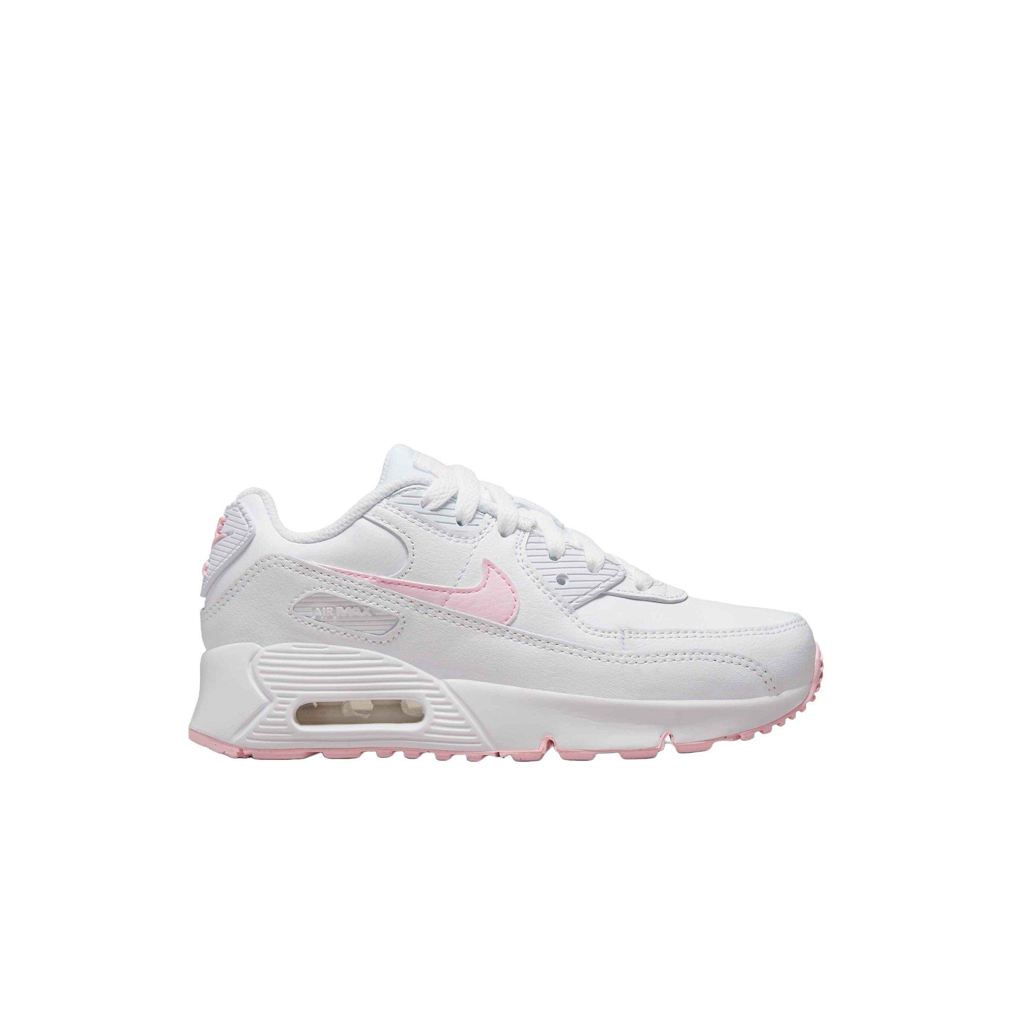 Air max '95 shop black/white/pink preschool girls' shoe