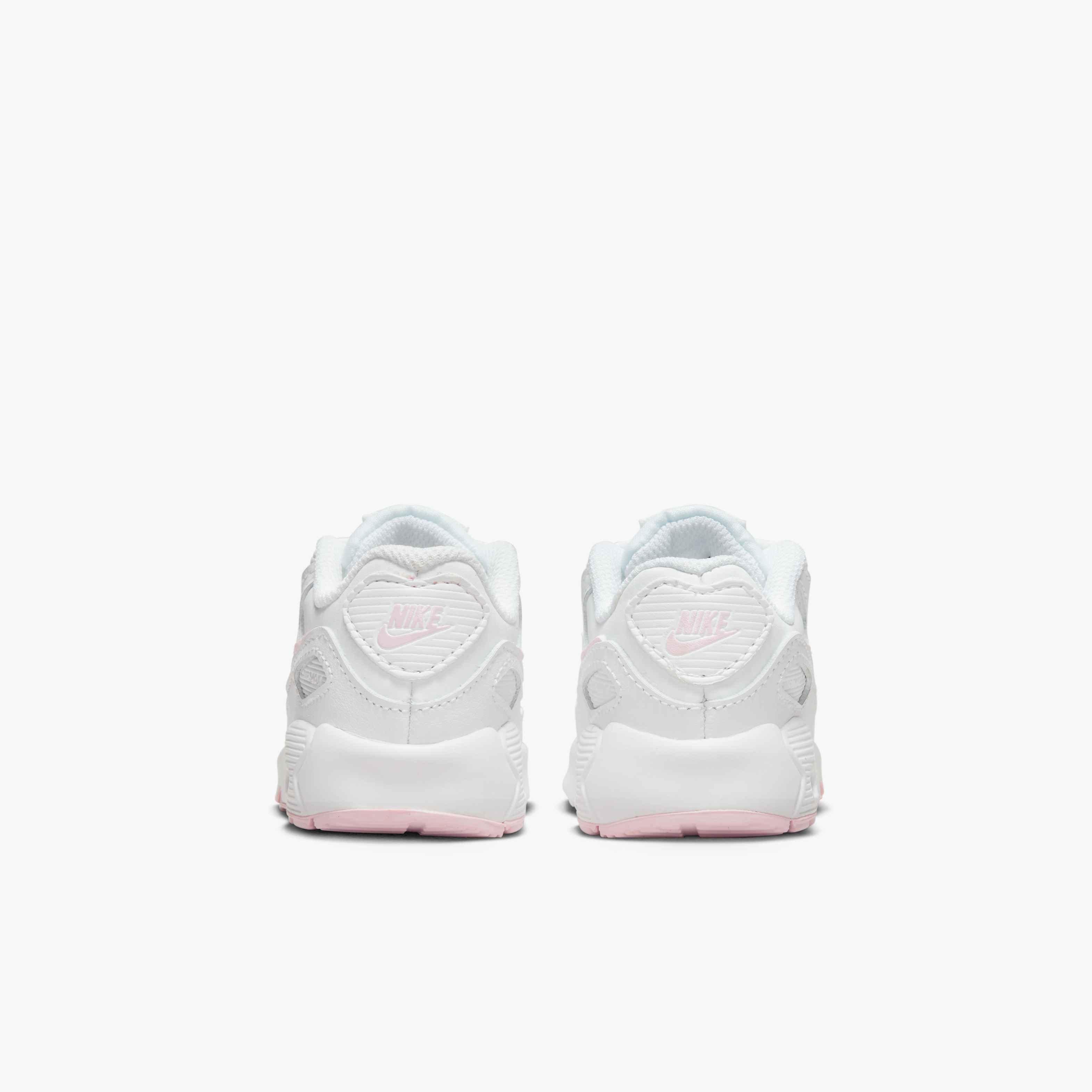 Nike Air Max 90 "White/Pink Foam" Toddler Girls' Shoe