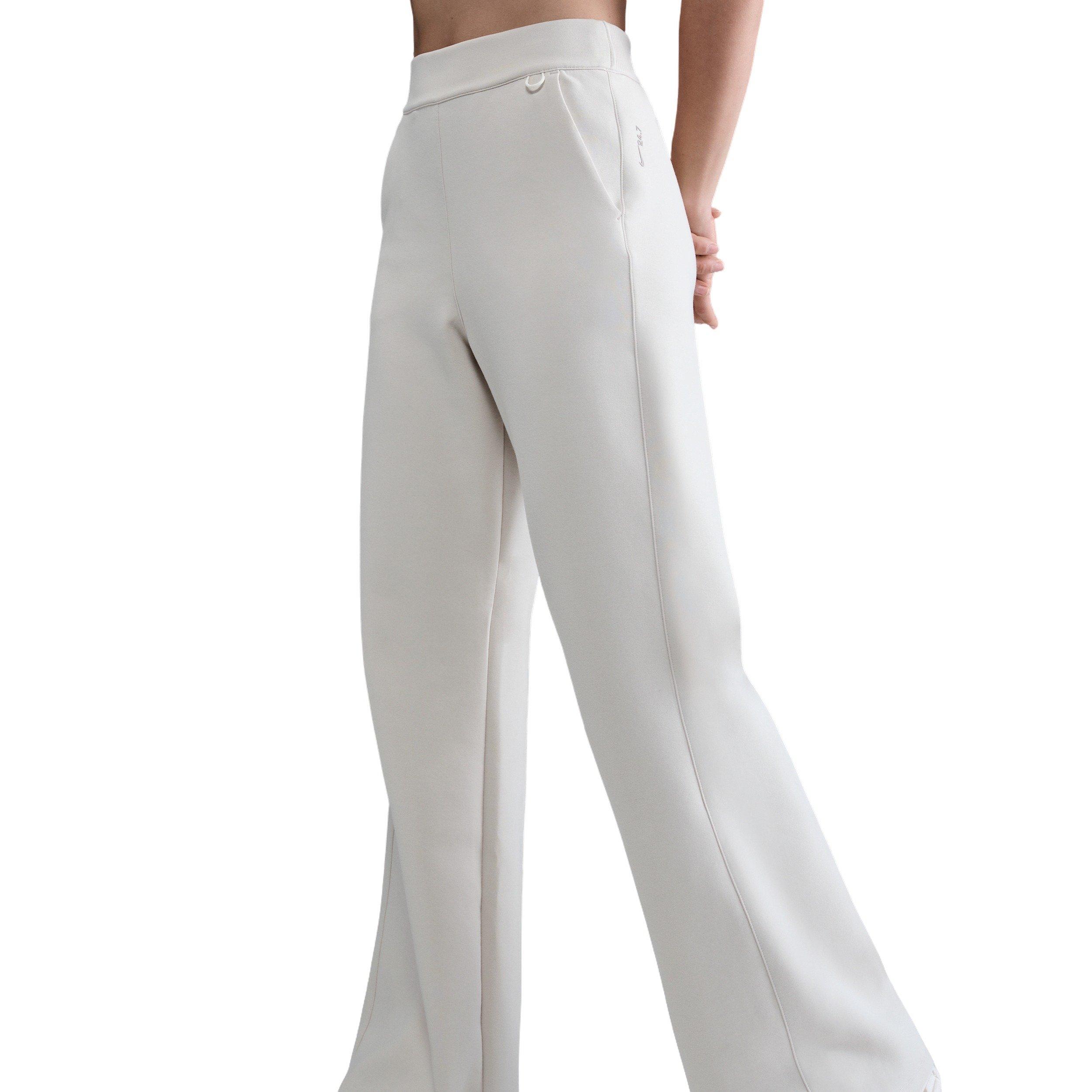 Nike Women's 24.7 ImpossiblySoft Dri-FIT High-waisted Loose Flared Pants - Brown - BROWN Thumbnail View 1