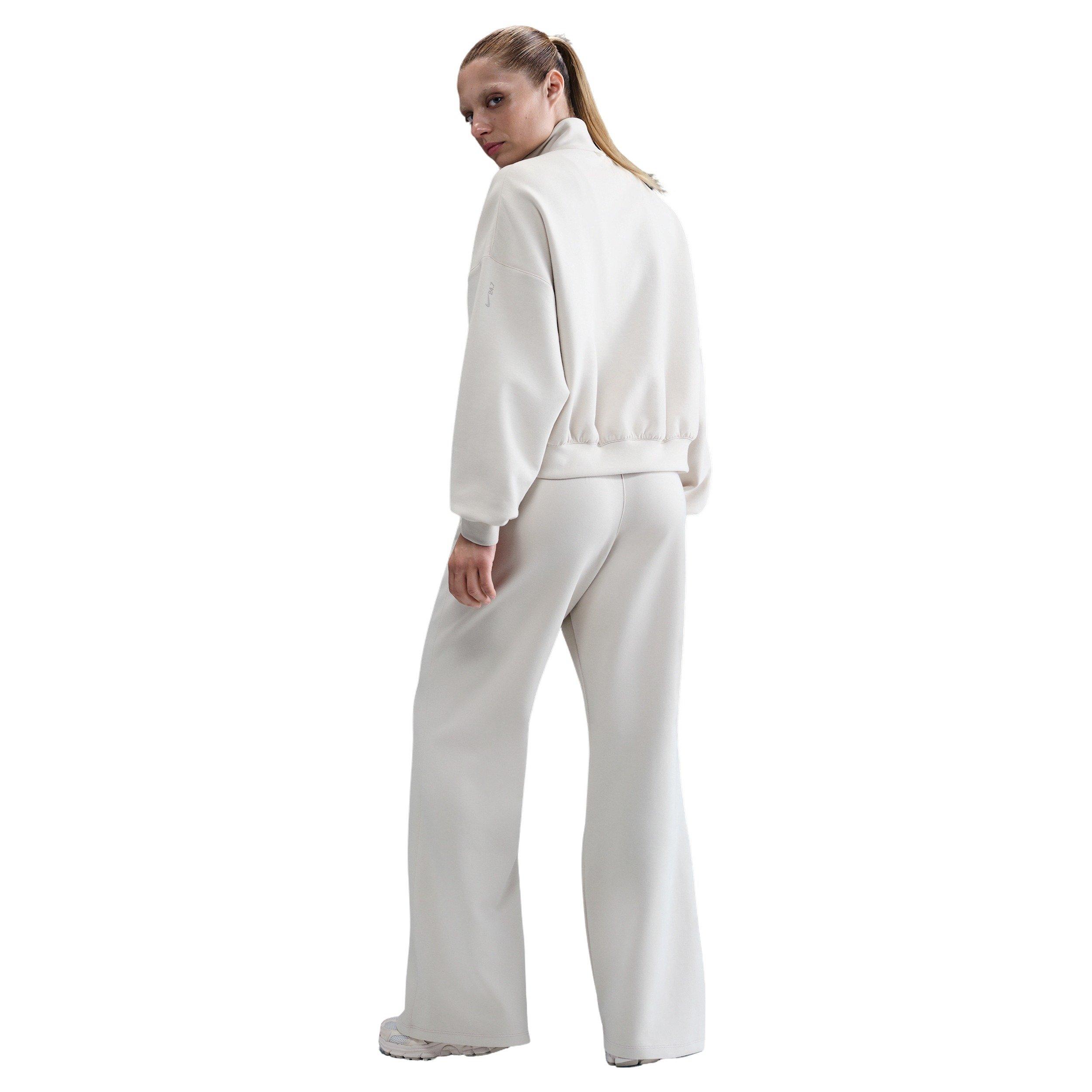 Nike Women's 24.7 ImpossiblySoft Dri-FIT High-waisted Loose Flared Pants -Brown - BROWN Thumbnail View 4