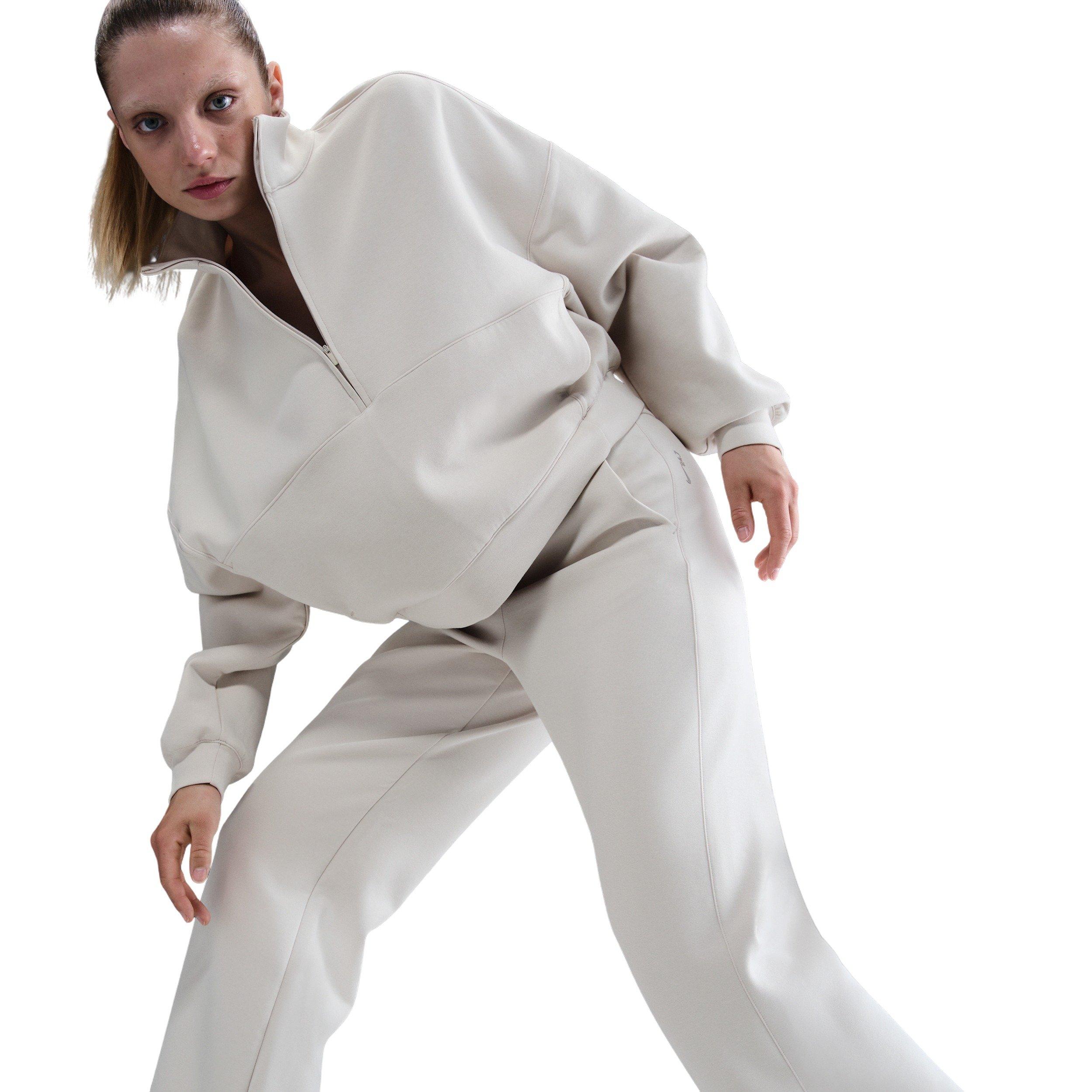 Nike Women's 24.7 ImpossiblySoft Dri-FIT High-waisted Loose Flared Pants - Brown - BROWN Thumbnail View 5