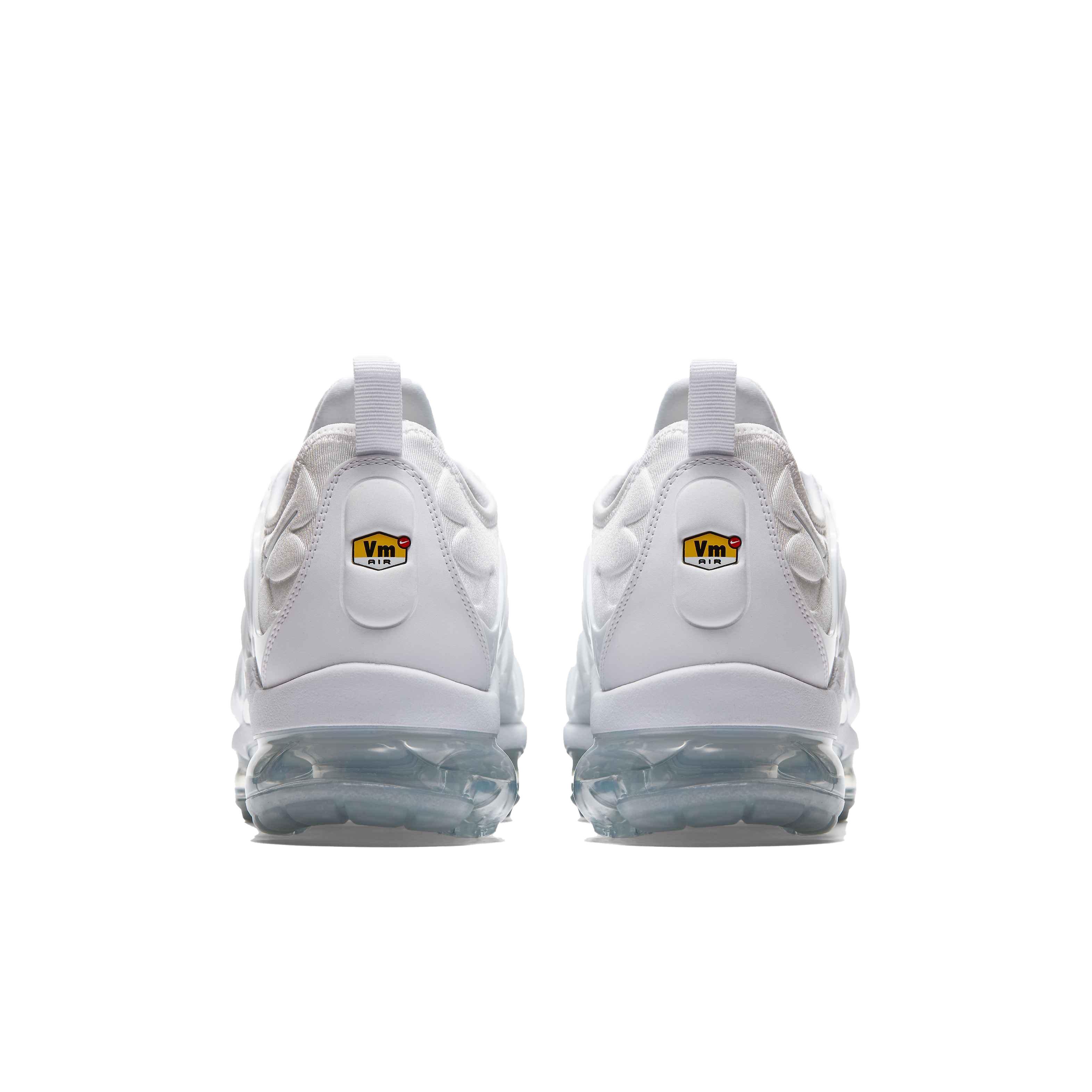 Nike Air VaporMax Plus White Pure Platinum Grade School Boys Shoe Hibbett