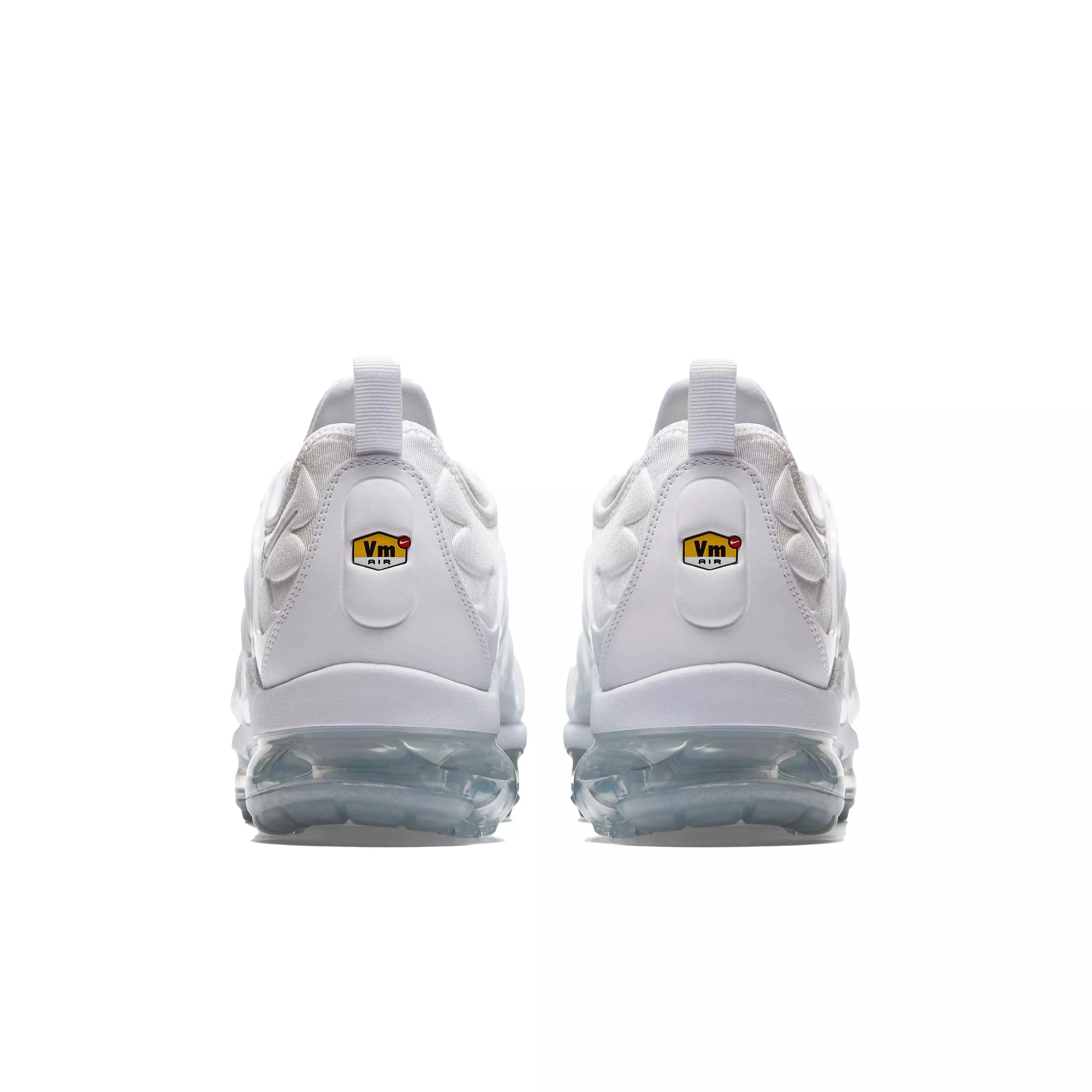 Nike Air VaporMax Plus "White/Pure Platinum" Grade School Boys' Shoe - WHITE