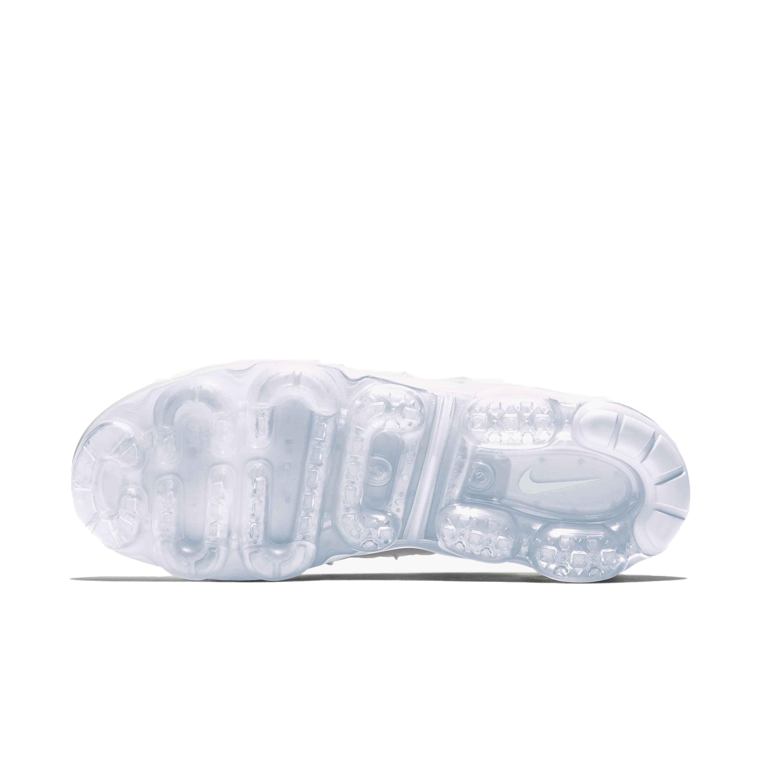 Nike Air VaporMax Plus "White/Pure Platinum" Grade School Boys' Shoe - WHITE Thumbnail View 6