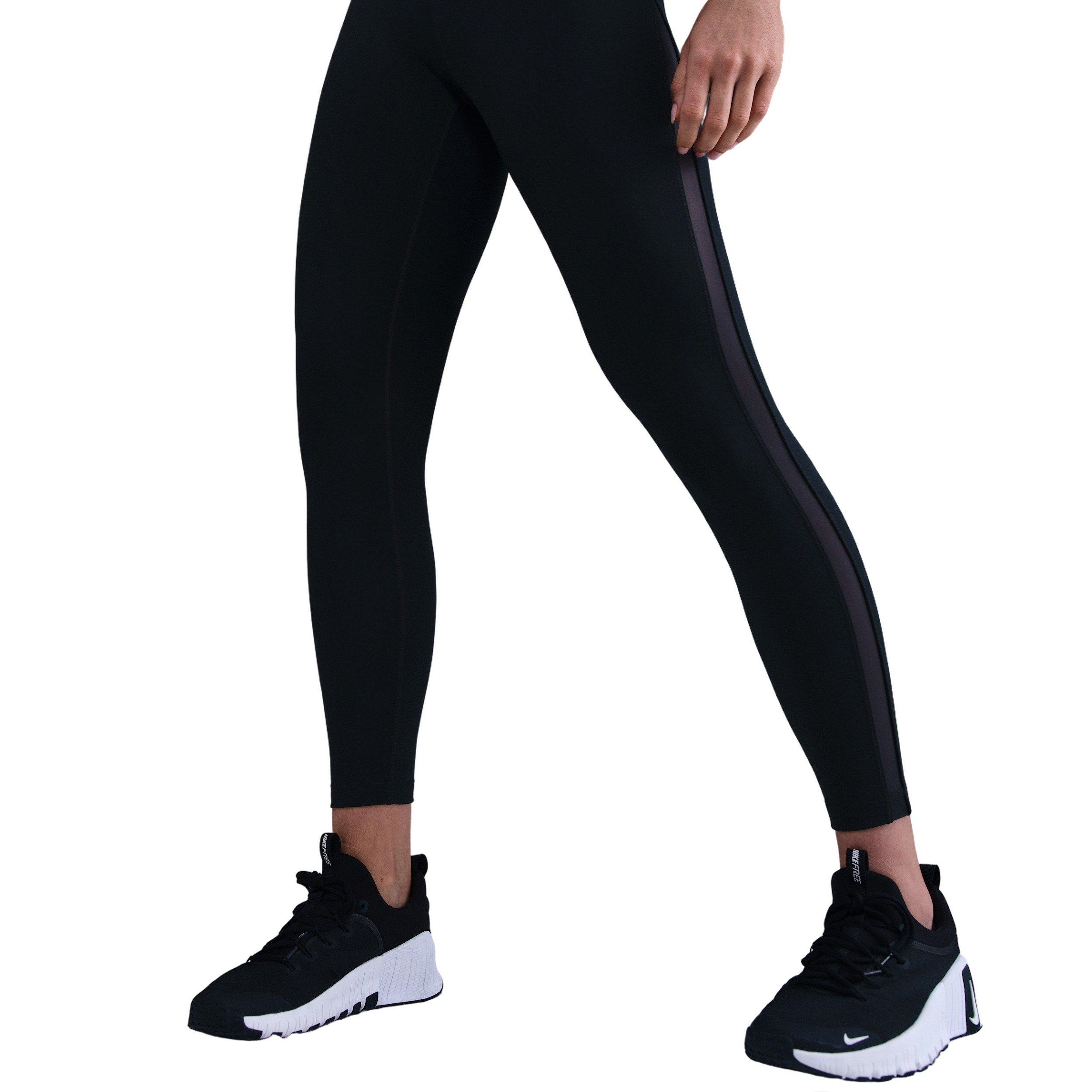 Nike Women's One High-Waisted 7/8 Leggings -Black - BLACK Thumbnail View 1