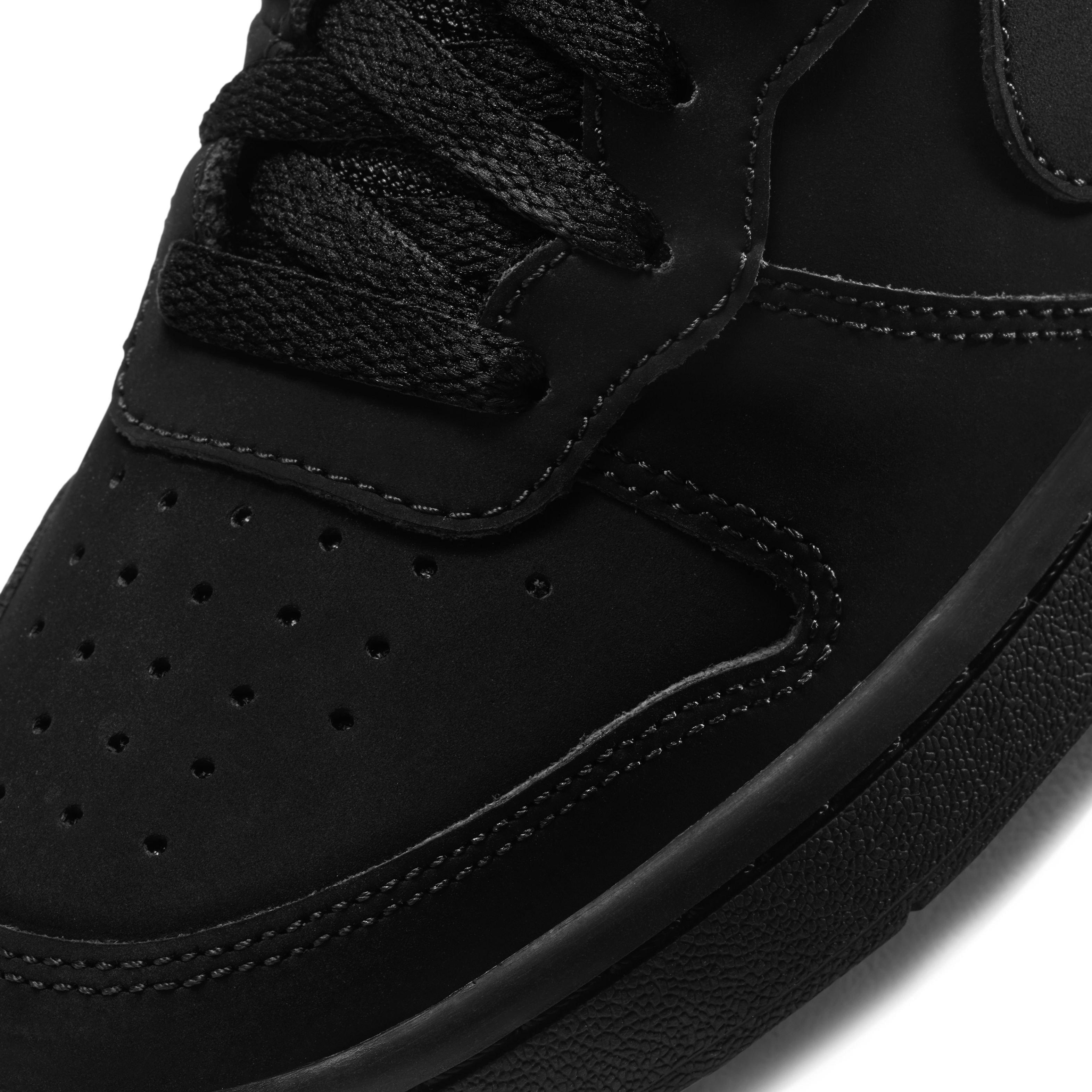 Nike Court Borough Mid 2 Grade School Boys' "Black" Shoe