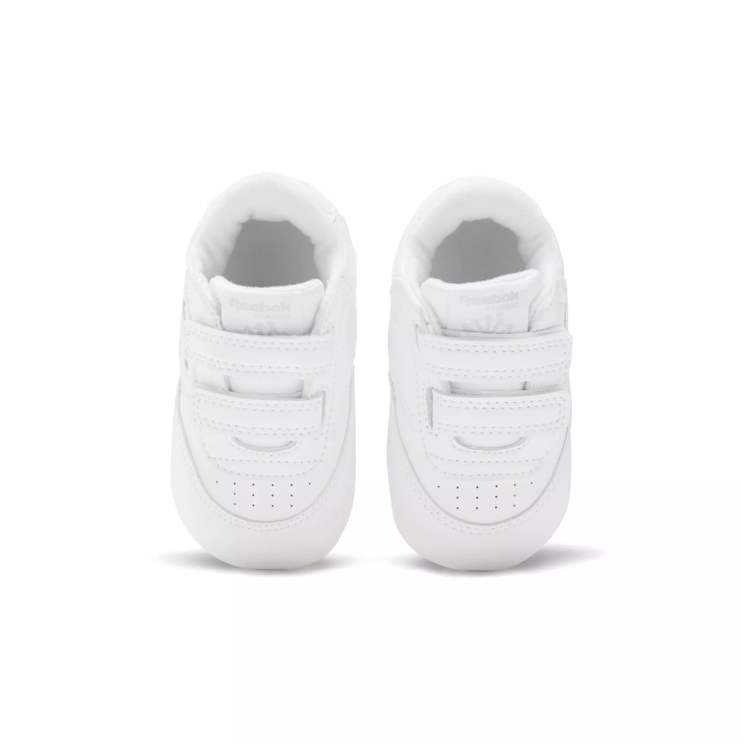 Reebok Club C Crib "White/White/White" Infant Boys' Shoe - WHITE/WHITE/WHITE