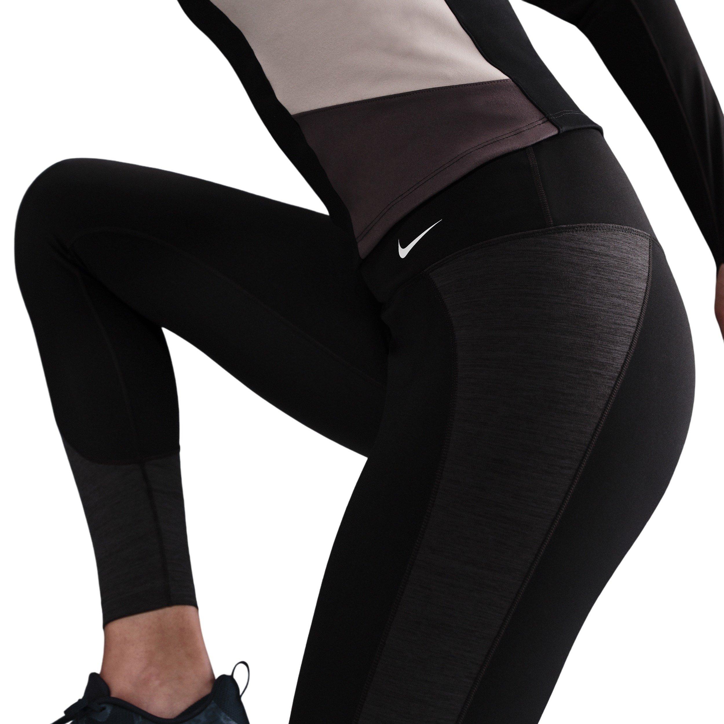 Nike Women's One High-Waisted 7/8 Sport Leggings -Black - BLACK Thumbnail View 5
