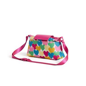 STATE Bags Little Kids' Chelsea Pouchette - Happy Hearts - PINK/MULTI