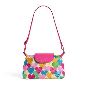 STATE Bags Little Kids' Chelsea Pouchette - Happy Hearts - PINK/MULTI