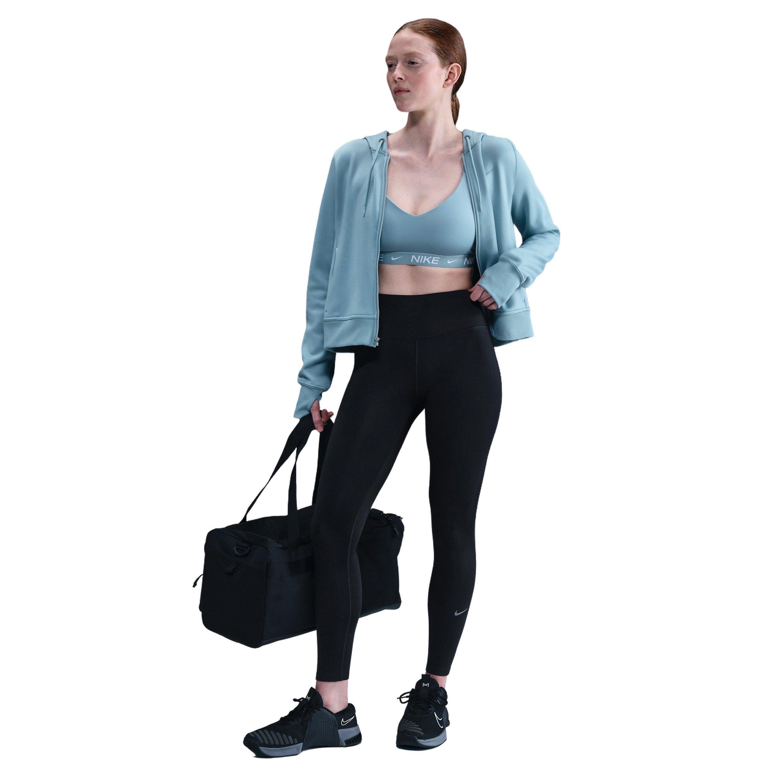 Nike Women's One High-Waisted Therma-FIT Full-Length Leggings -Black - BLACK Thumbnail View 3