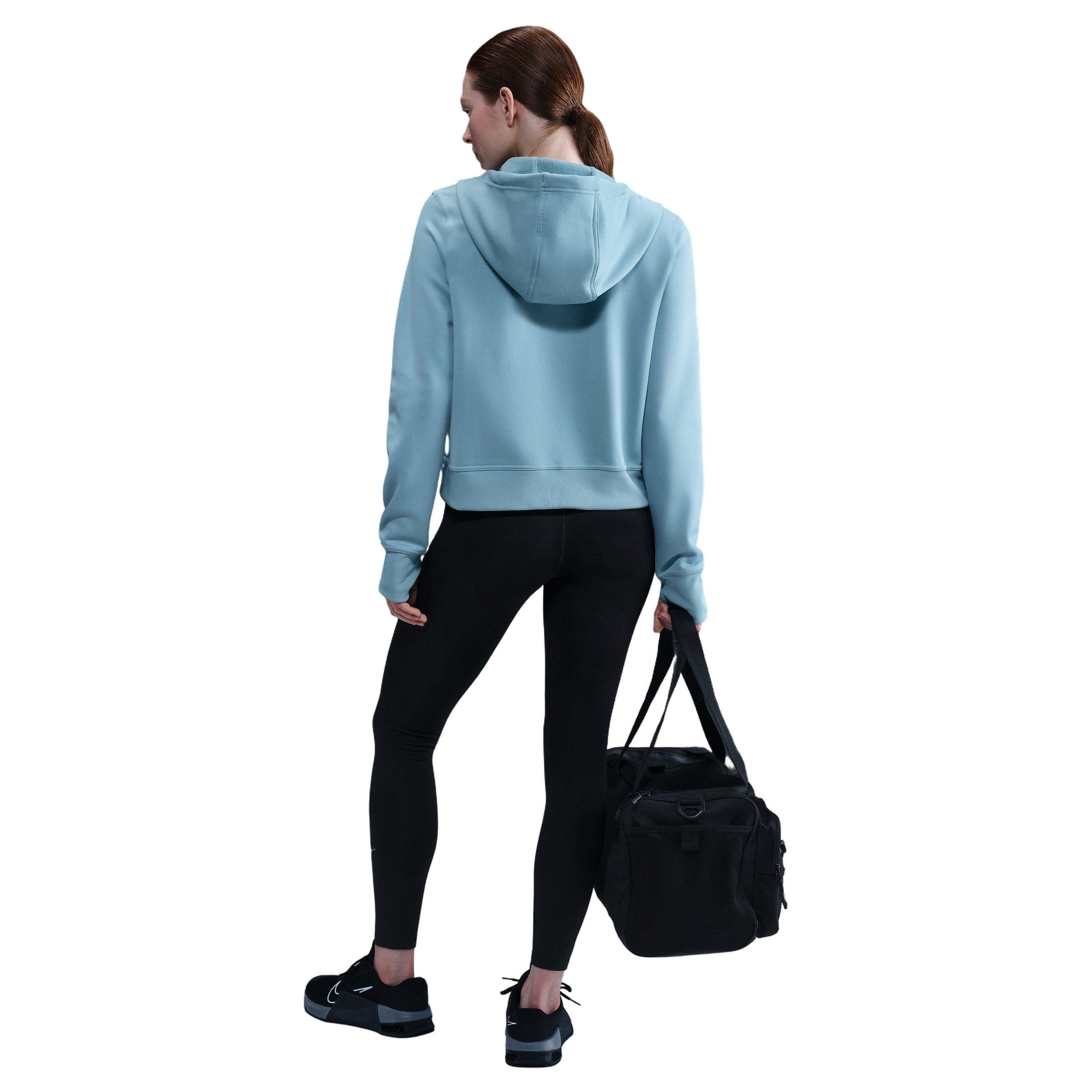 Nike Women's One High-Waisted Therma-FIT Full-Length Leggings - Black - BLACK Thumbnail View 4