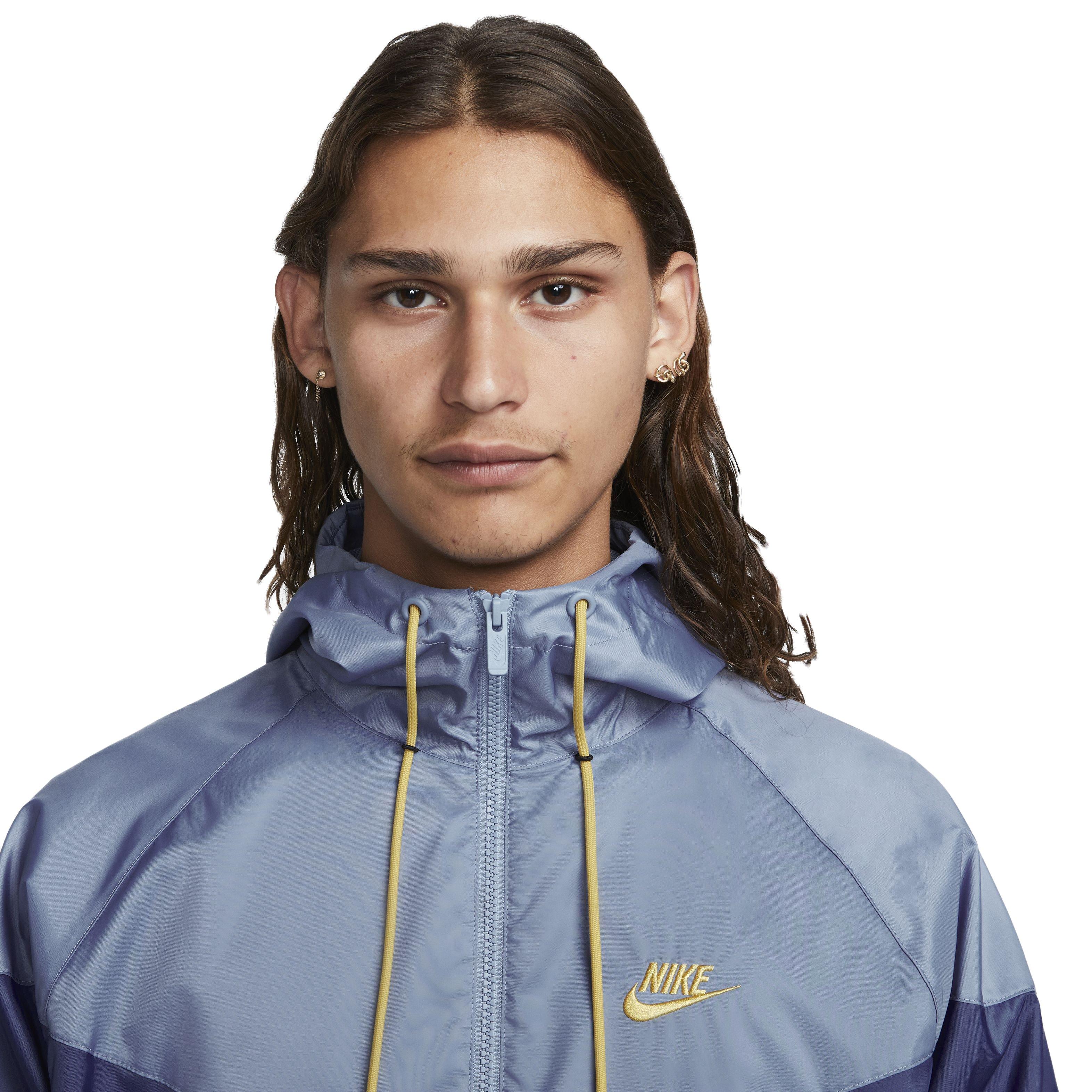 Nike Sportswear Windrunner Men's Hooded Jacket Peach/Blue – Team