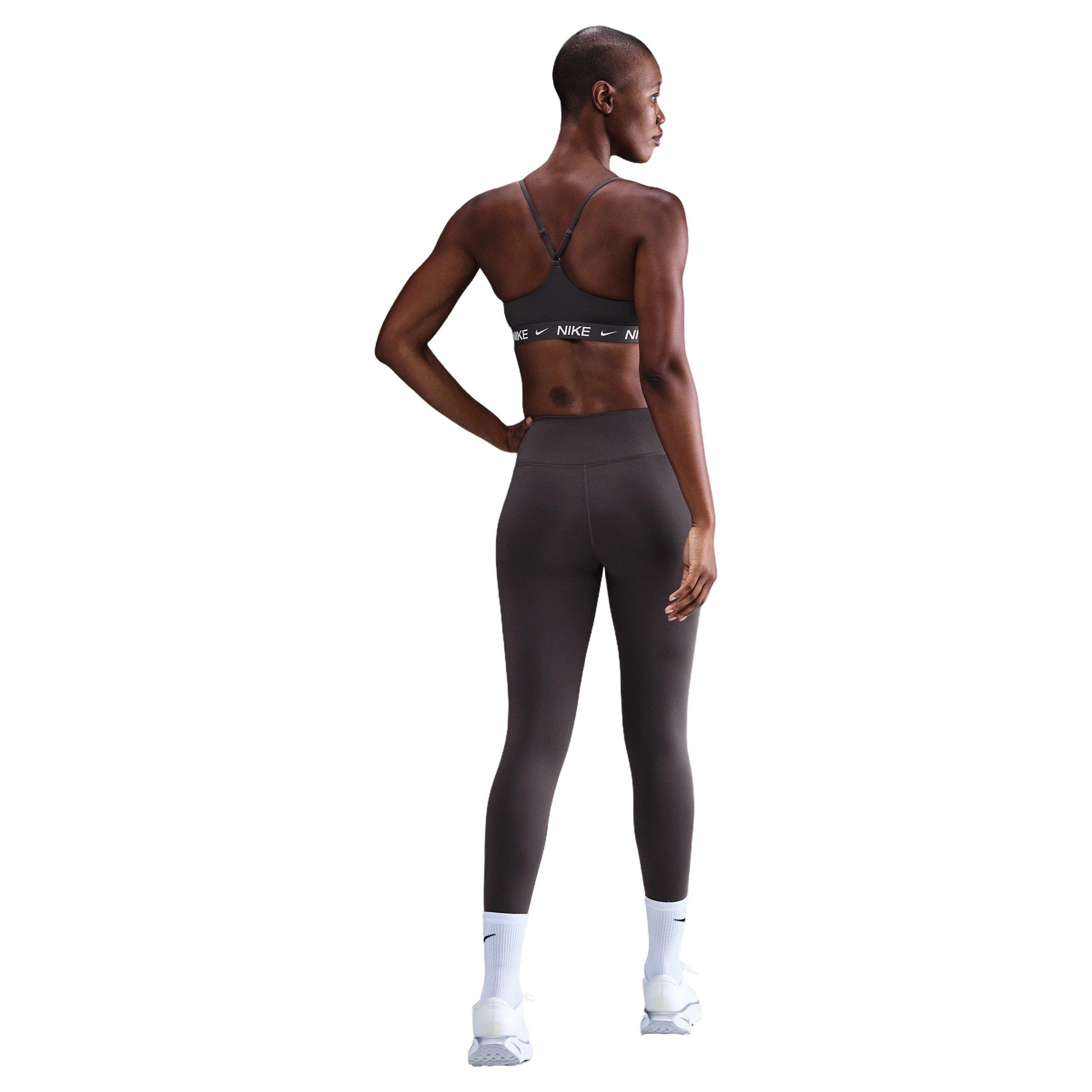 Nike Women's One Therma-FIT High-Waisted Full-Length Leggings -Grey - GREY Thumbnail View 2