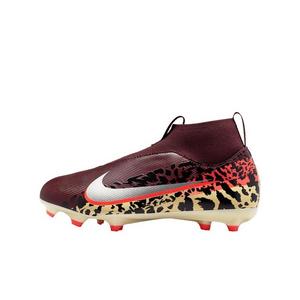 Nike United Mercurial Superfly 10 A MG "Burgundy/Red/Fossil/Silver" Grade School Kids' Soccer Cleat