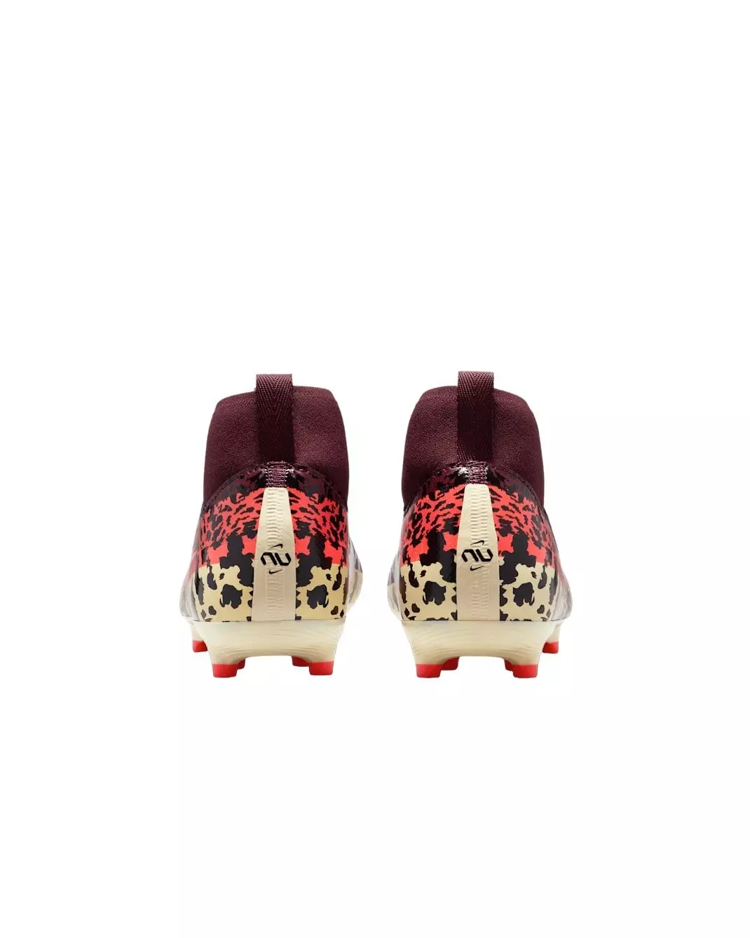 Nike United Mercurial Superfly 10 A MG "Burgundy/Red/Fossil/Silver" Grade School Kids' Soccer Cleat - BURGUNDY/RED/FOSSIL/SILVER