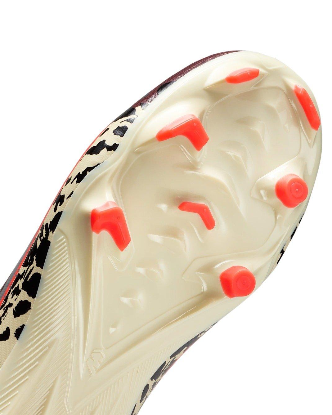 Nike United Mercurial Superfly 10 A MG "Burgundy/Red/Fossil/Silver" Grade School Kids' Soccer Cleat - BURGUNDY/RED/FOSSIL/SILVER Thumbnail View 8