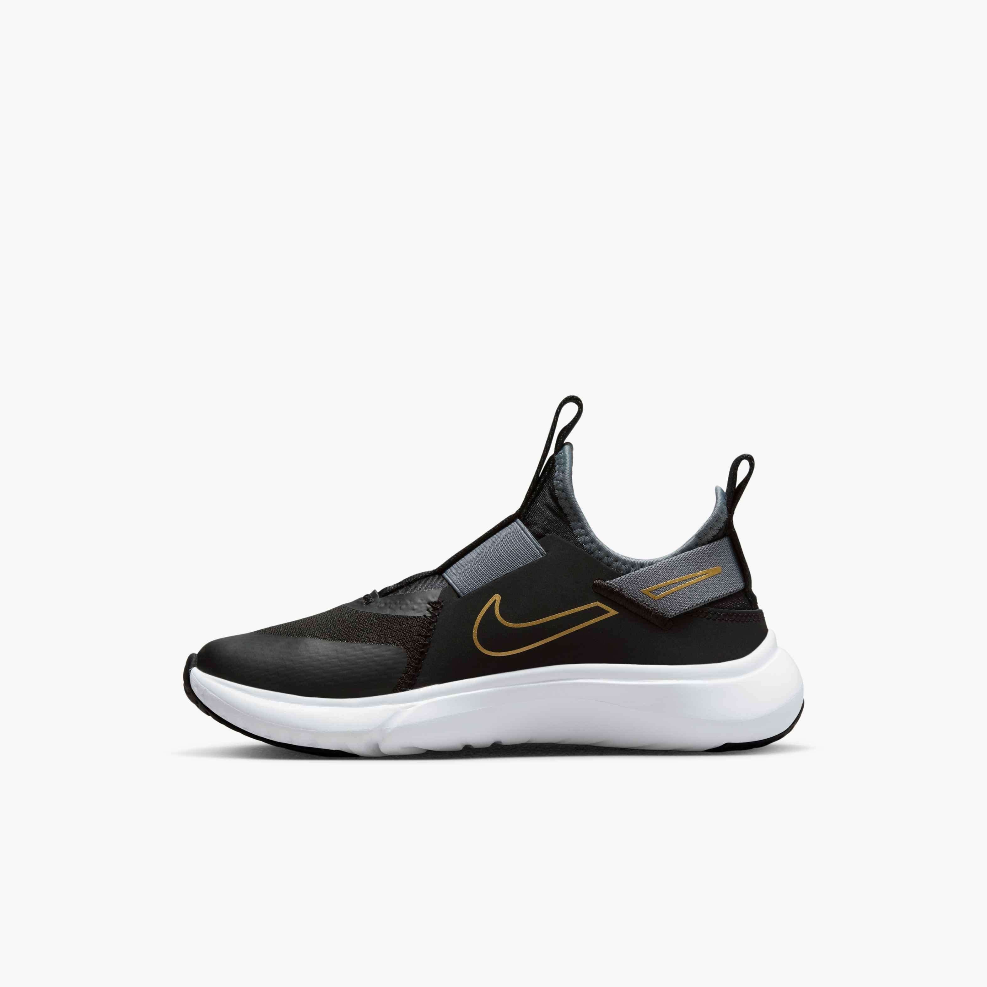 Nike flex 2024 black and gold