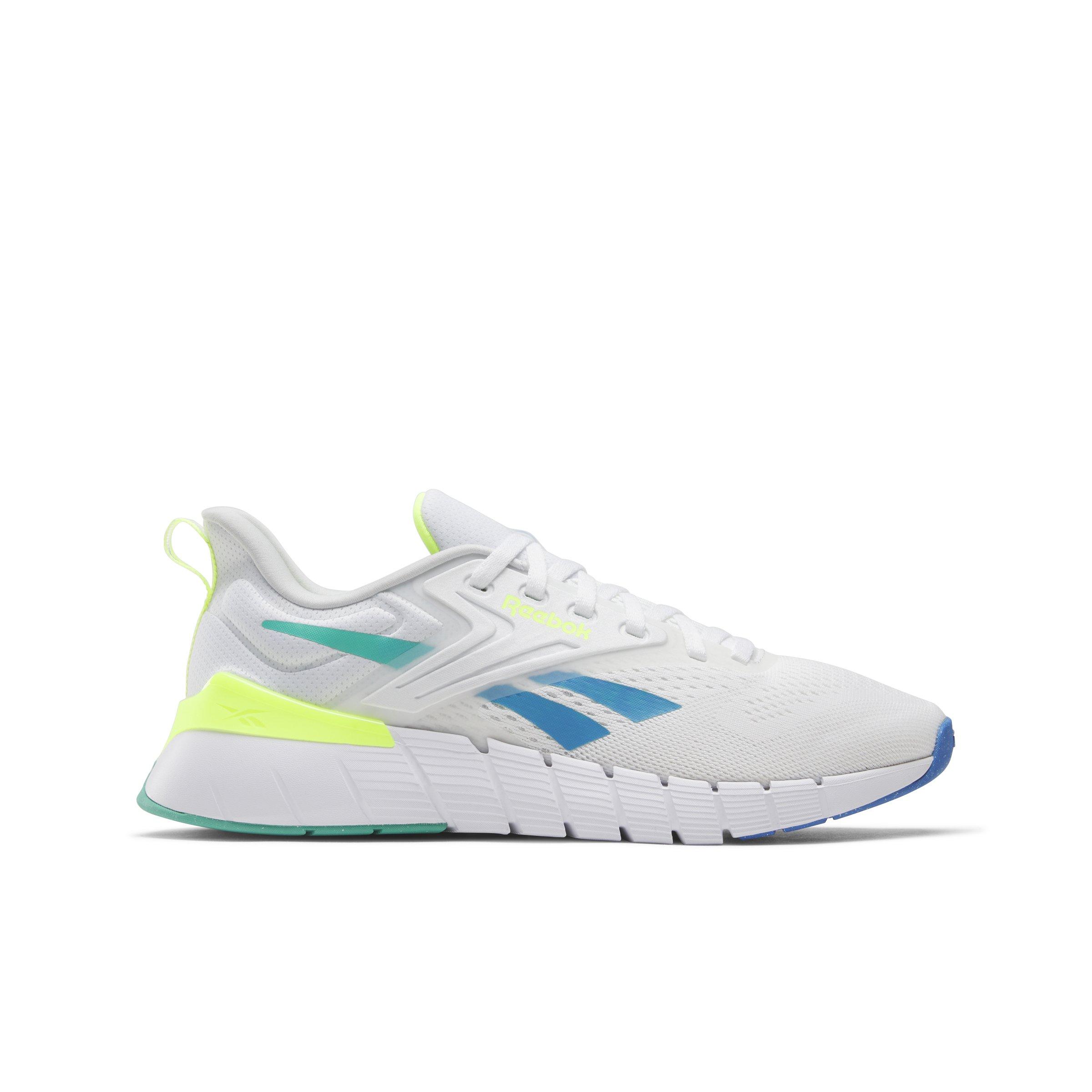 Reebok Nano Gym "White/Unleashed Green/Kinetic Blue" Men's Training Shoe - WHITE/GREEN/BLUE Thumbnail View 1