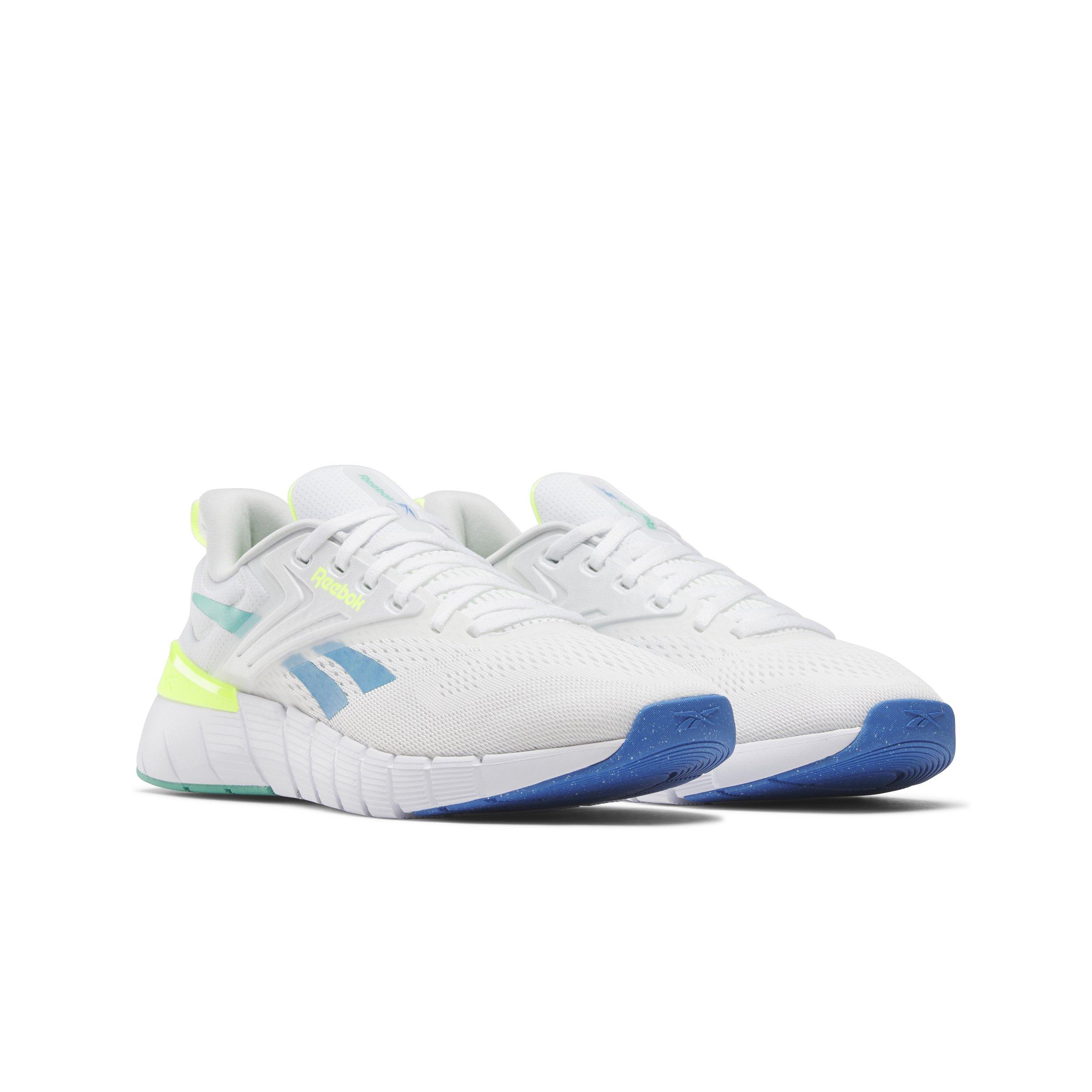 Reebok Nano Gym "White/Unleashed Green/Kinetic Blue" Men's Training Shoe - WHITE/GREEN/BLUE Thumbnail View 2