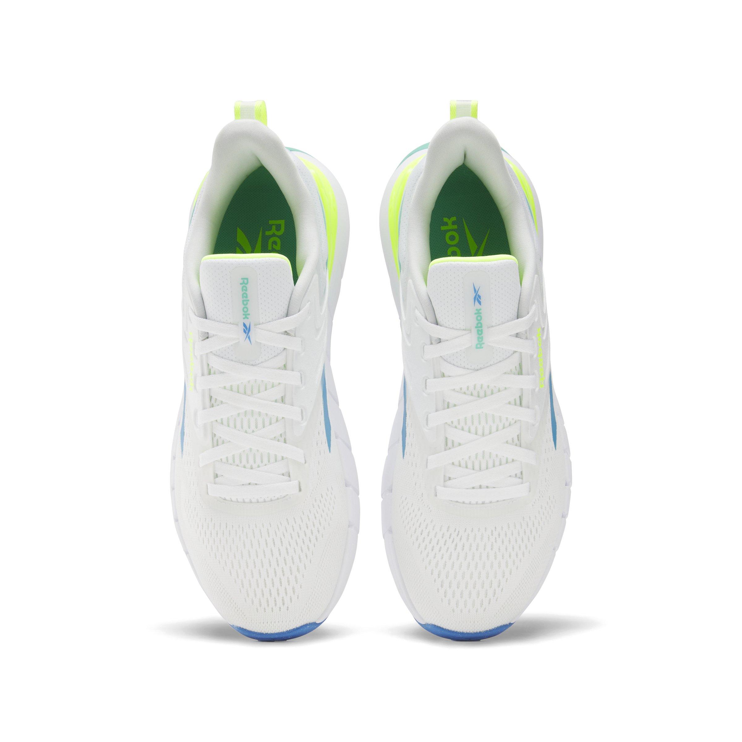 Reebok Nano Gym "White/Unleashed Green/Kinetic Blue" Men's Training Shoe - WHITE/GREEN/BLUE Thumbnail View 4
