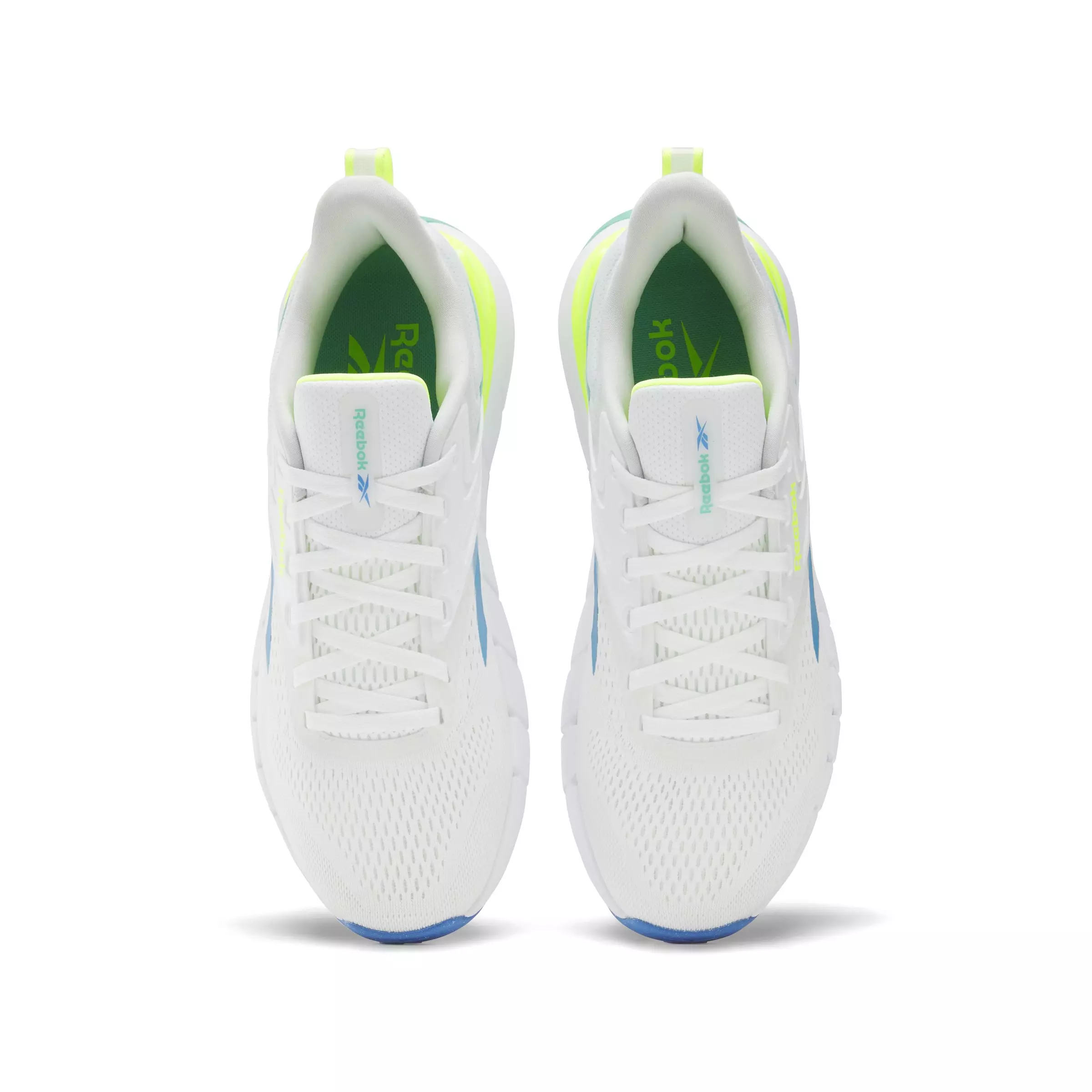 Reebok Nano Gym "White/Unleashed Green/Kinetic Blue" Men's Training Shoe - WHITE/GREEN/BLUE