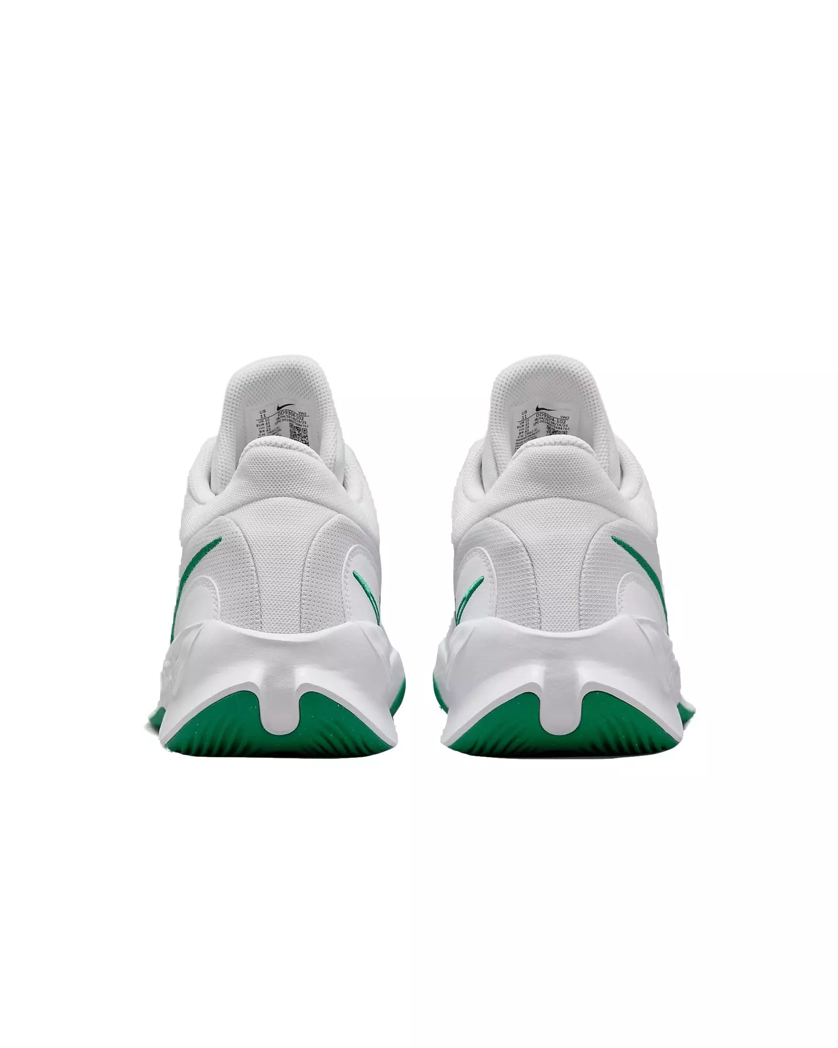 Nike Elevate 3 "White/Safety Orange/Sundial/Malachite" Men's Basketball Shoe - WHITE/ORANGE/GREEN