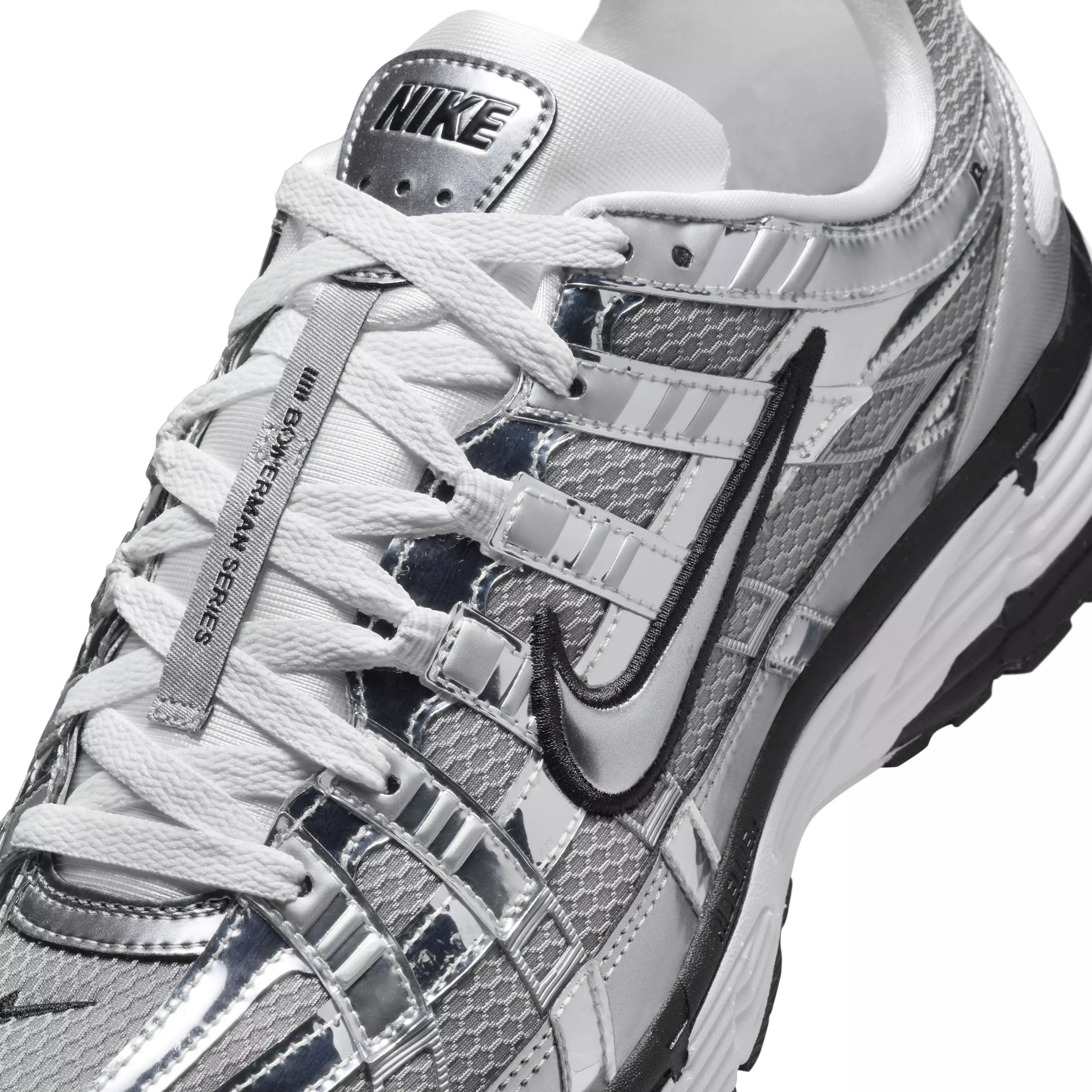 Nike Nike P-6000 "Metallic Silver/Sail/Black/Metallic Silver" Men's Shoe - SILVER/SAIL/BLACK/SILVER
