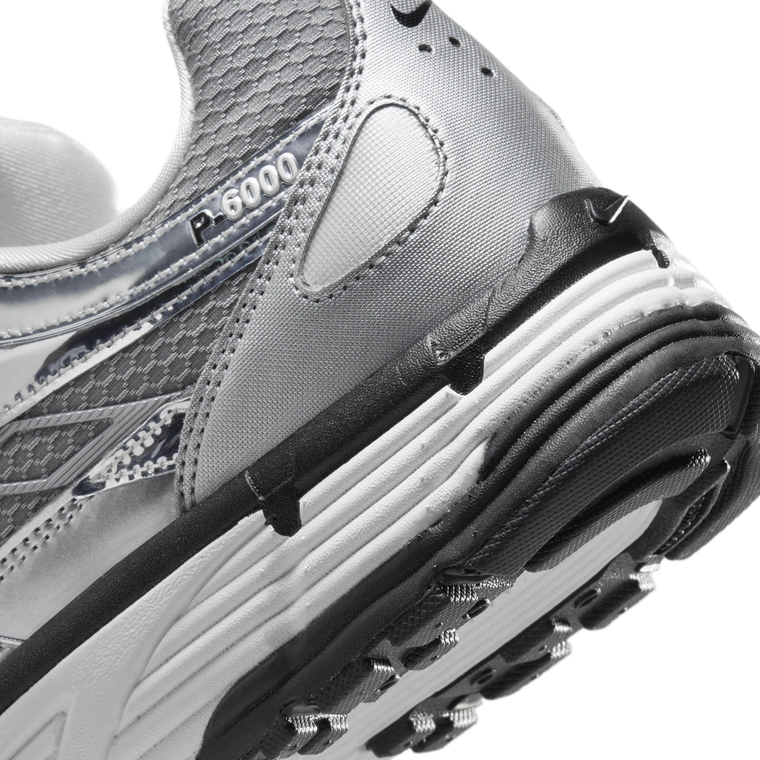 Nike Nike P-6000 "Metallic Silver/Sail/Black/Metallic Silver" Men's Shoe - SILVER/SAIL/BLACK/SILVER Thumbnail View 8