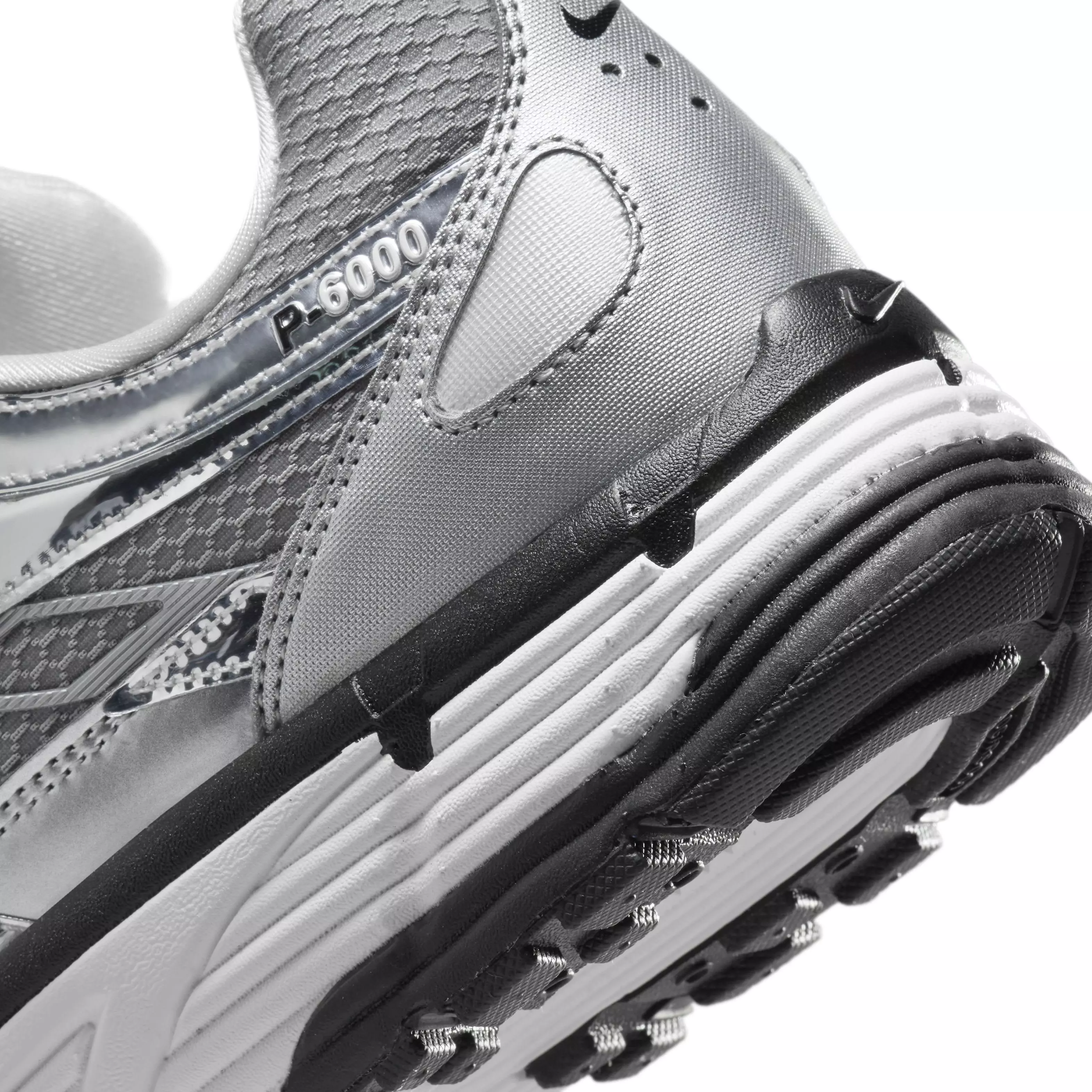Nike Nike P-6000 "Metallic Silver/Sail/Black/Metallic Silver" Men's Shoe - SILVER/SAIL/BLACK/SILVER