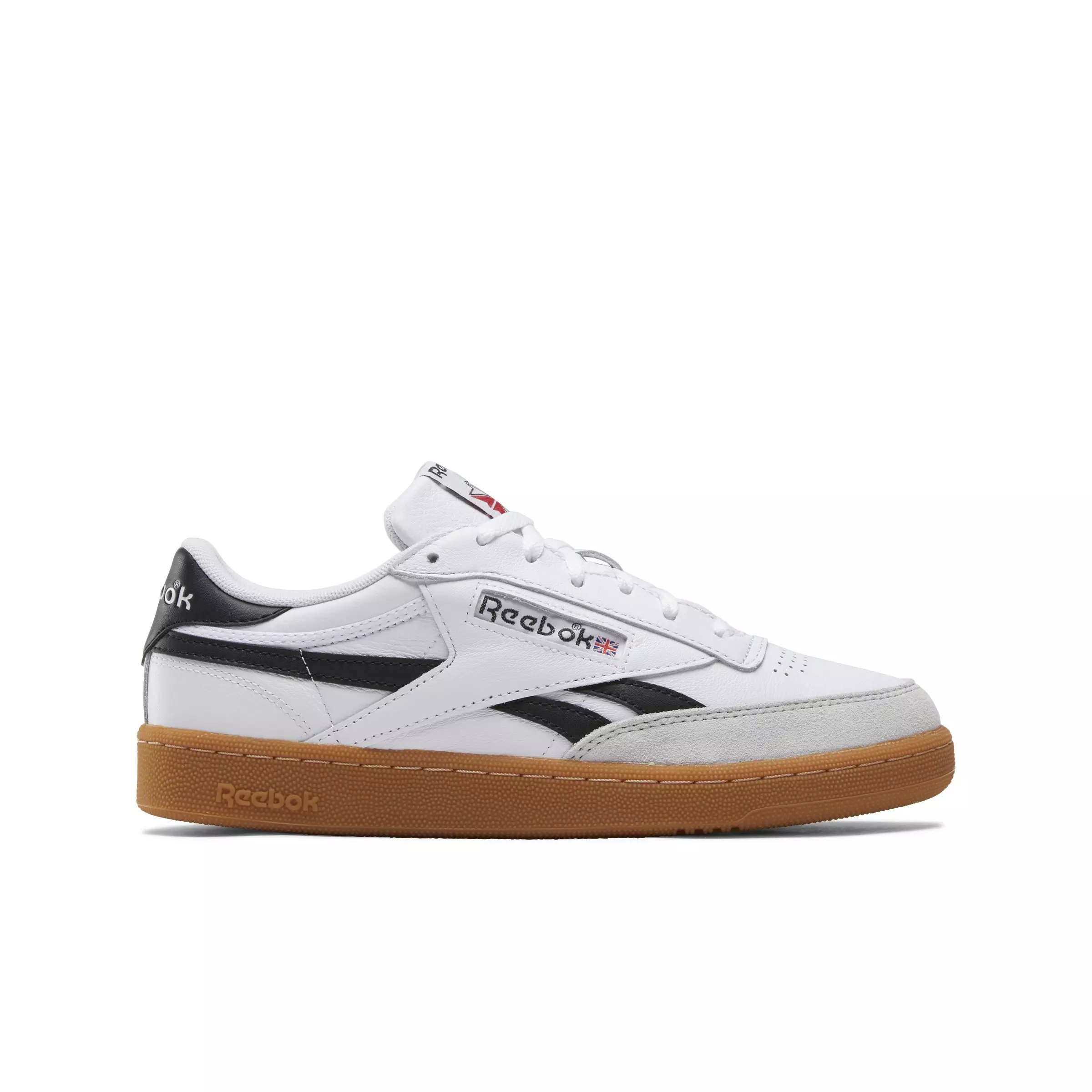 Reebok Club C Revenge Vintage "White/Black/Gum" Men's Shoe - WHITE/BLACK/GUM