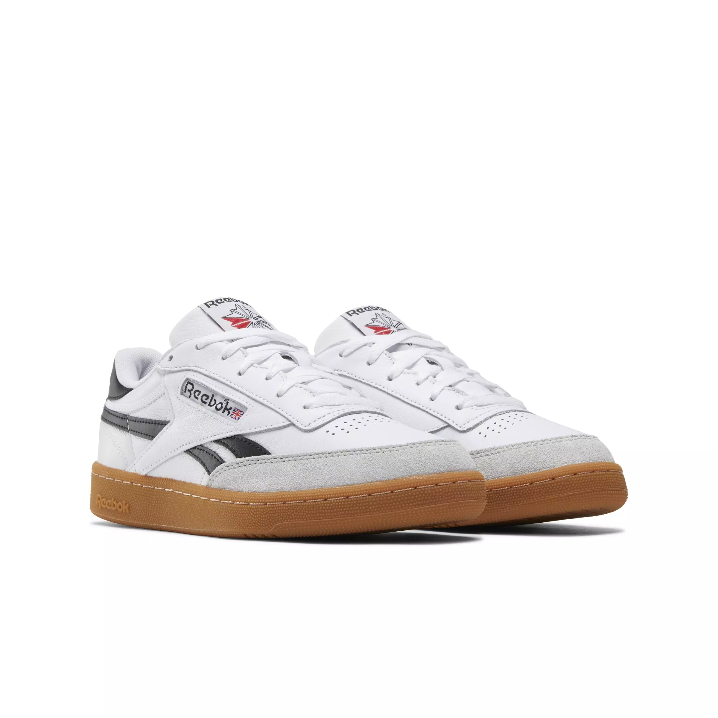 Reebok Club C Revenge Vintage "White/Black/Gum" Men's Shoe - WHITE/BLACK/GUM