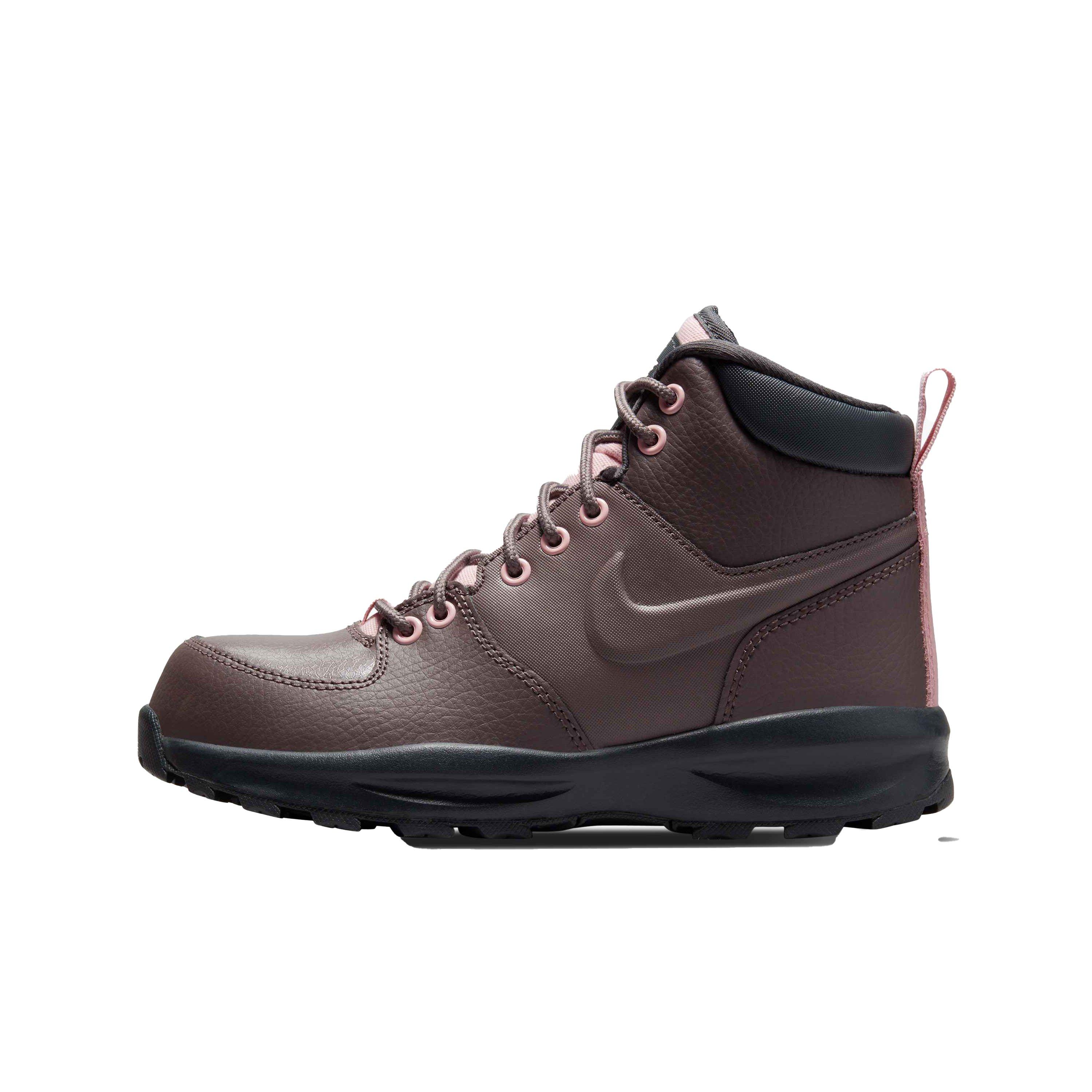 Nike Manoa LTR "Violet Ore/Dark Smoke Grey" Grade School Boys' Boot - BROWN Thumbnail View 2