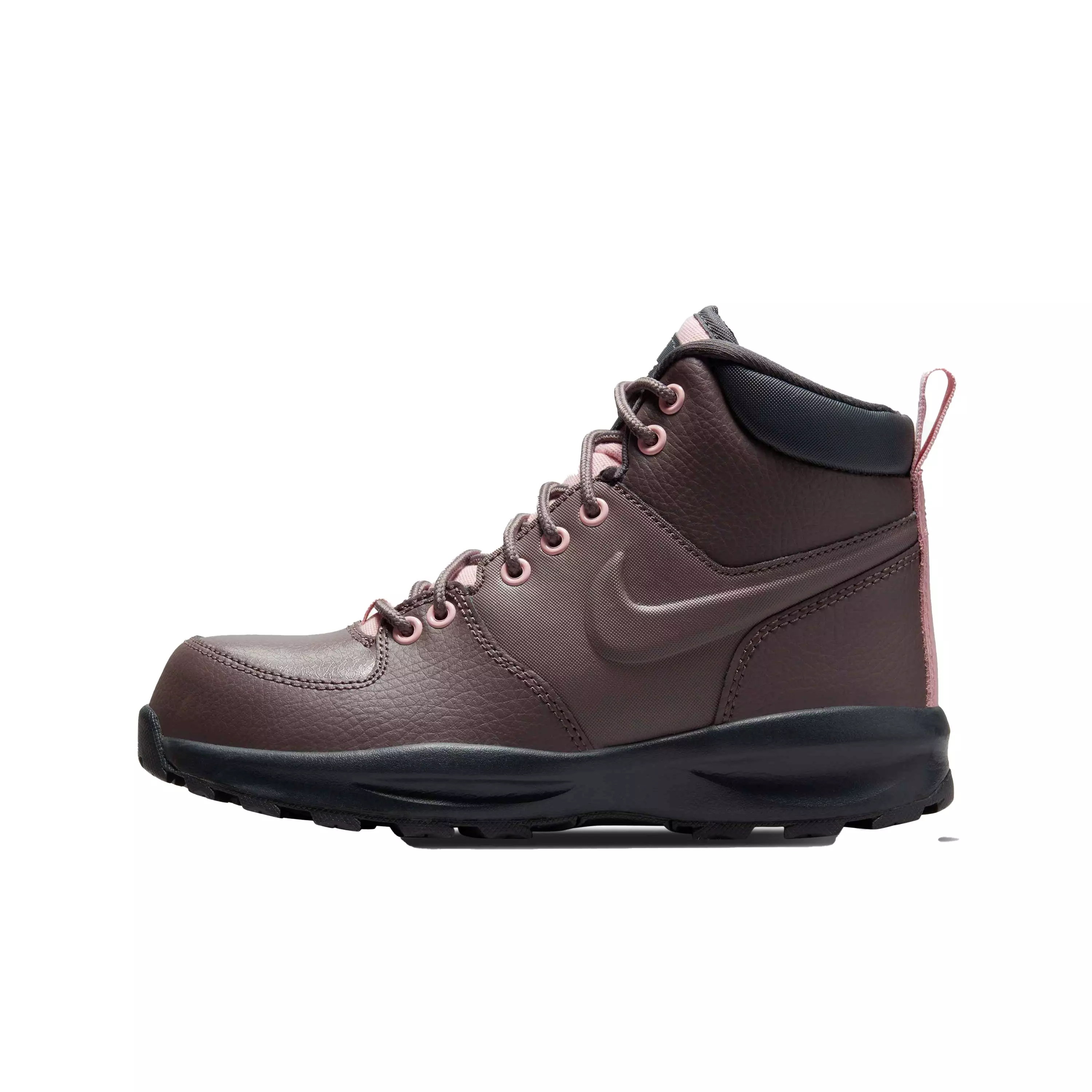 Nike Manoa LTR "Violet Ore/Dark Smoke Grey" Grade School Boys' Boot - BROWN