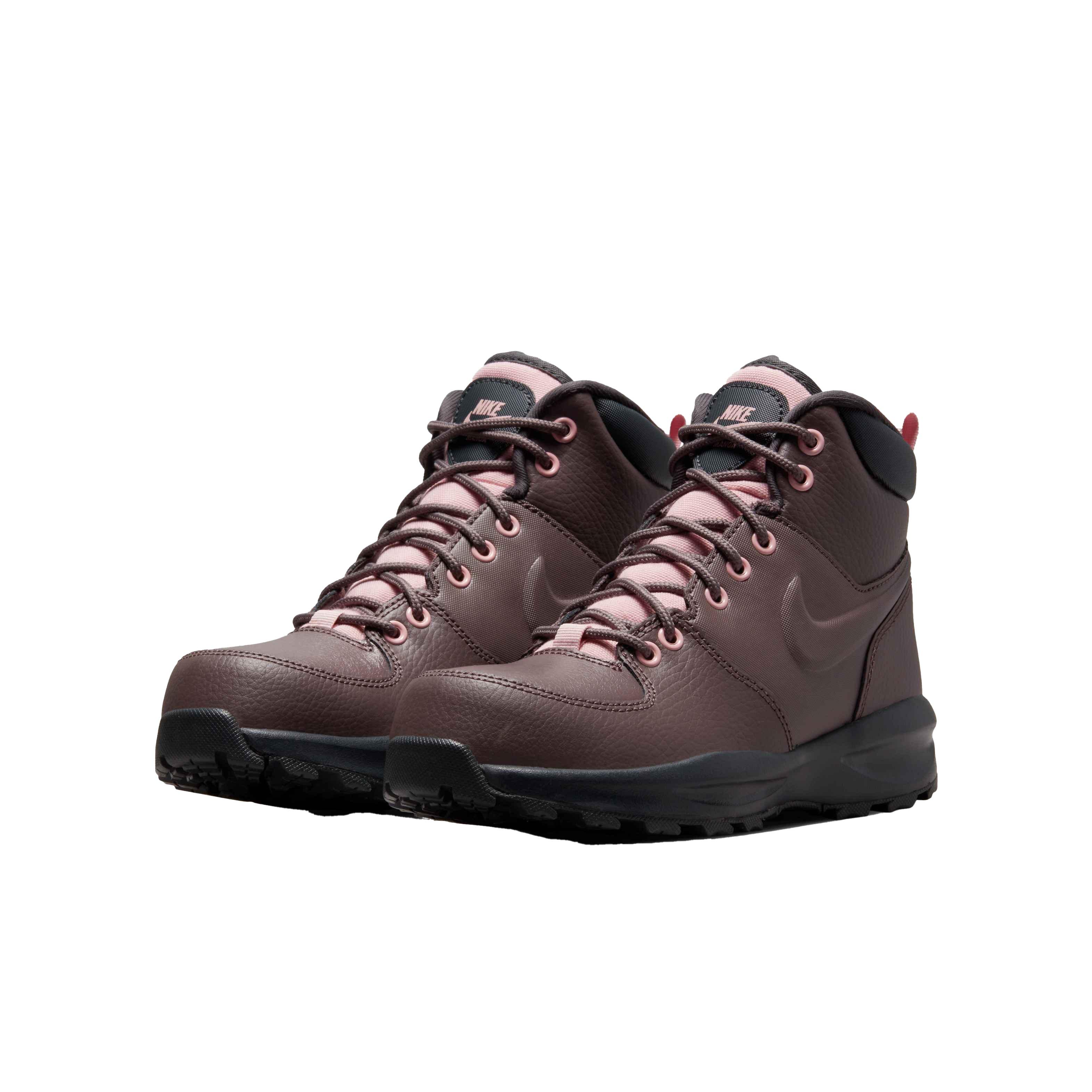 Nike Manoa LTR "Violet Ore/Dark Smoke Grey" Grade School Boys' Boot - BROWN Thumbnail View 3