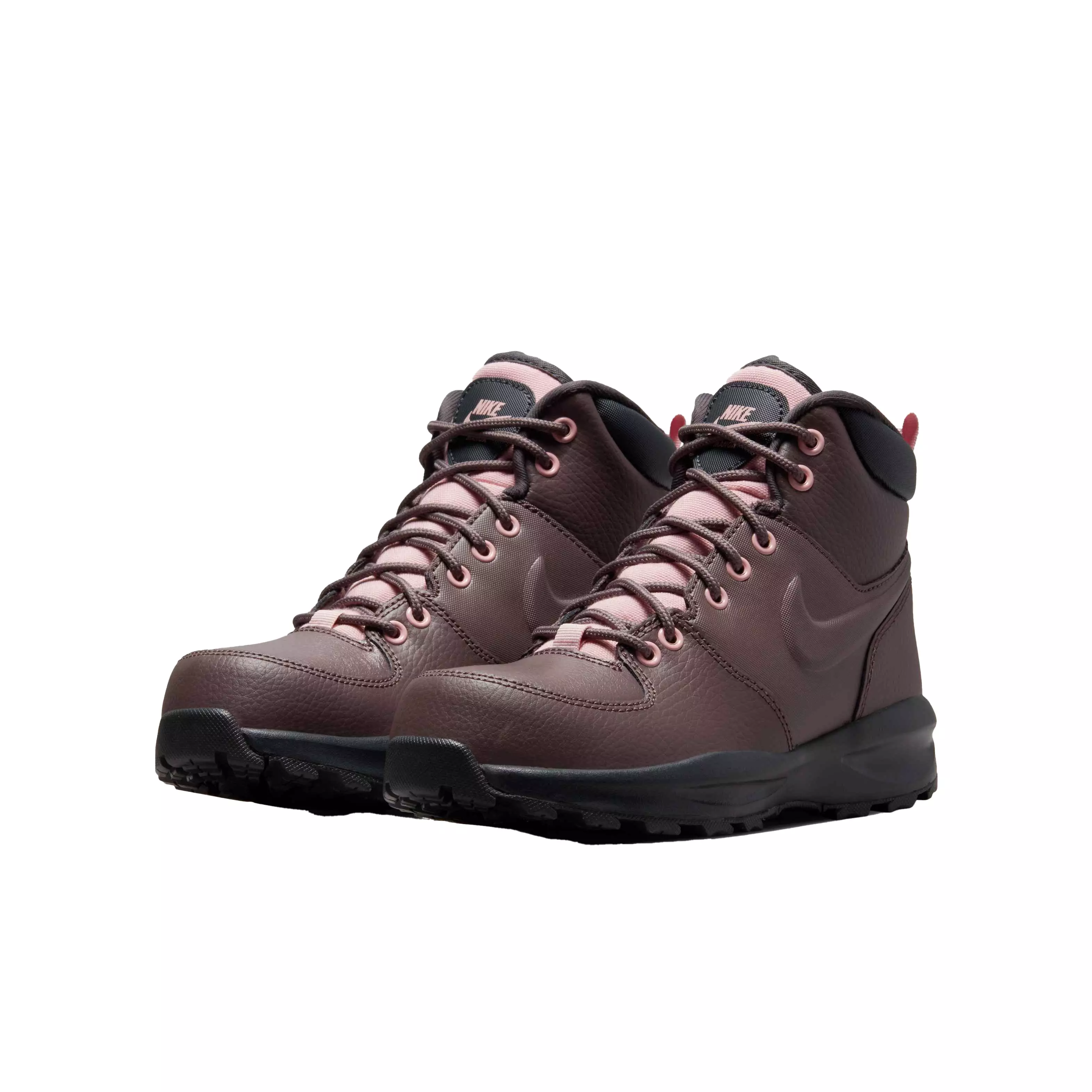 Nike Manoa LTR "Violet Ore/Dark Smoke Grey" Grade School Boys' Boot - BROWN