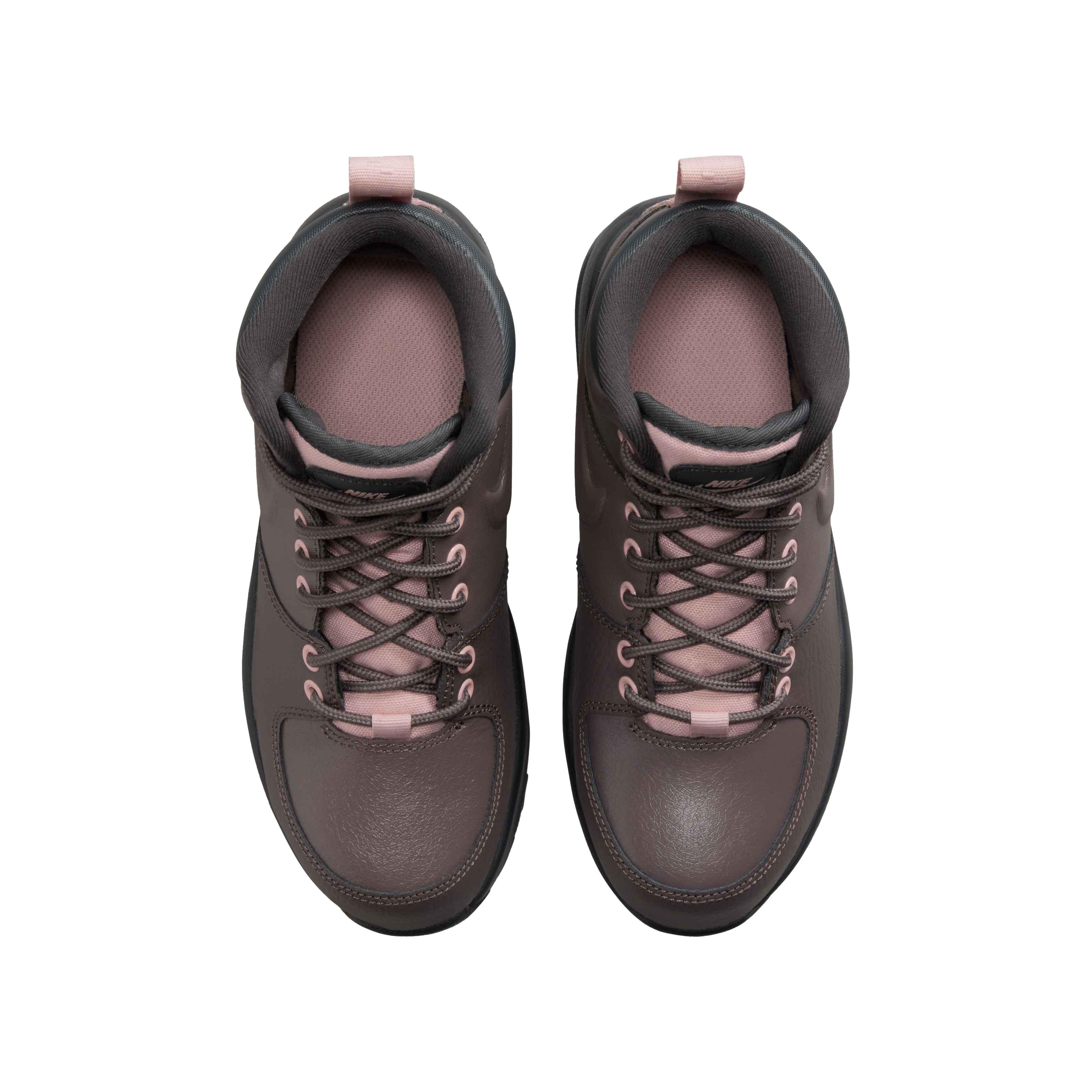 Nike Manoa LTR "Violet Ore/Dark Smoke Grey" Grade School Boys' Boot - BROWN Thumbnail View 4