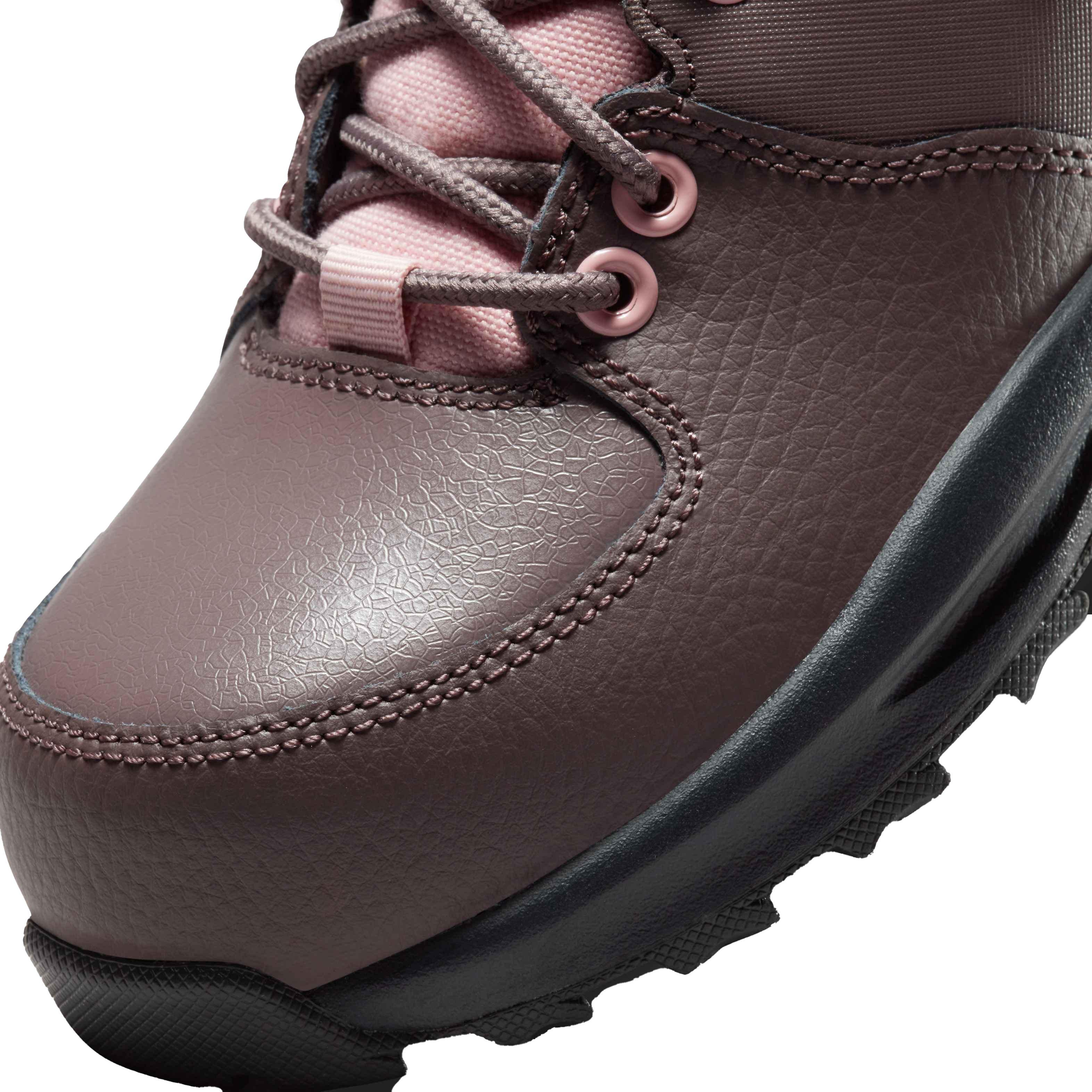 Nike Manoa LTR "Violet Ore/Dark Smoke Grey" Grade School Boys' Boot - BROWN Thumbnail View 7