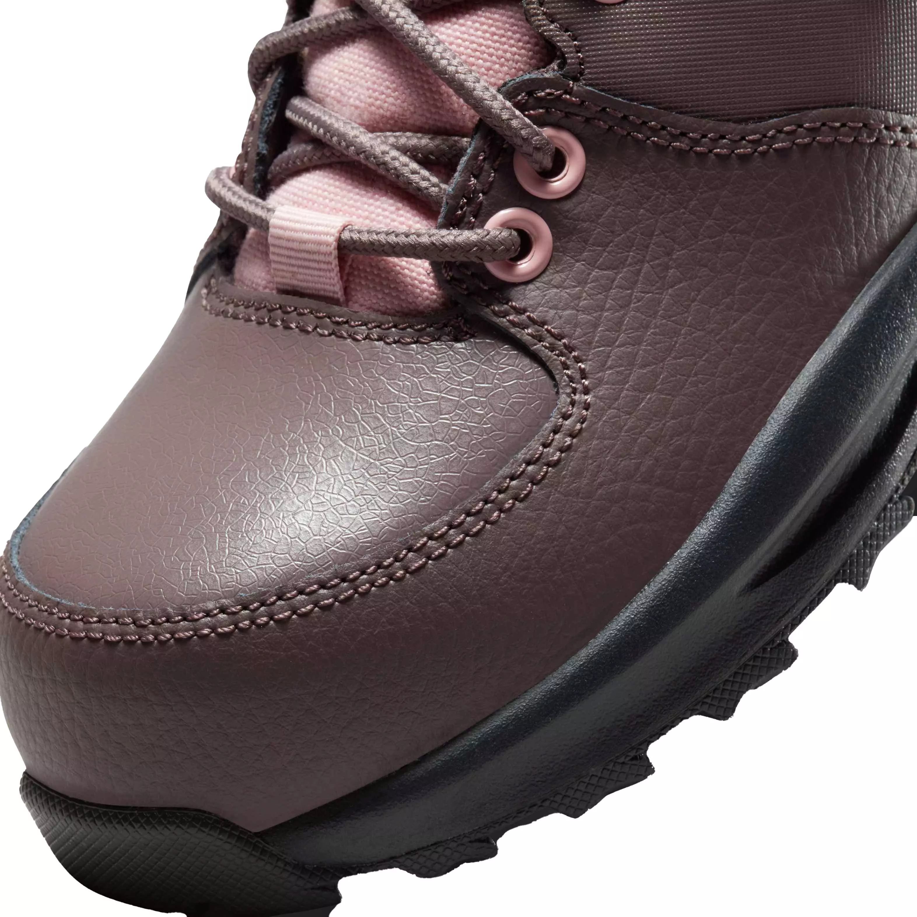 Nike Manoa LTR "Violet Ore/Dark Smoke Grey" Grade School Boys' Boot - BROWN