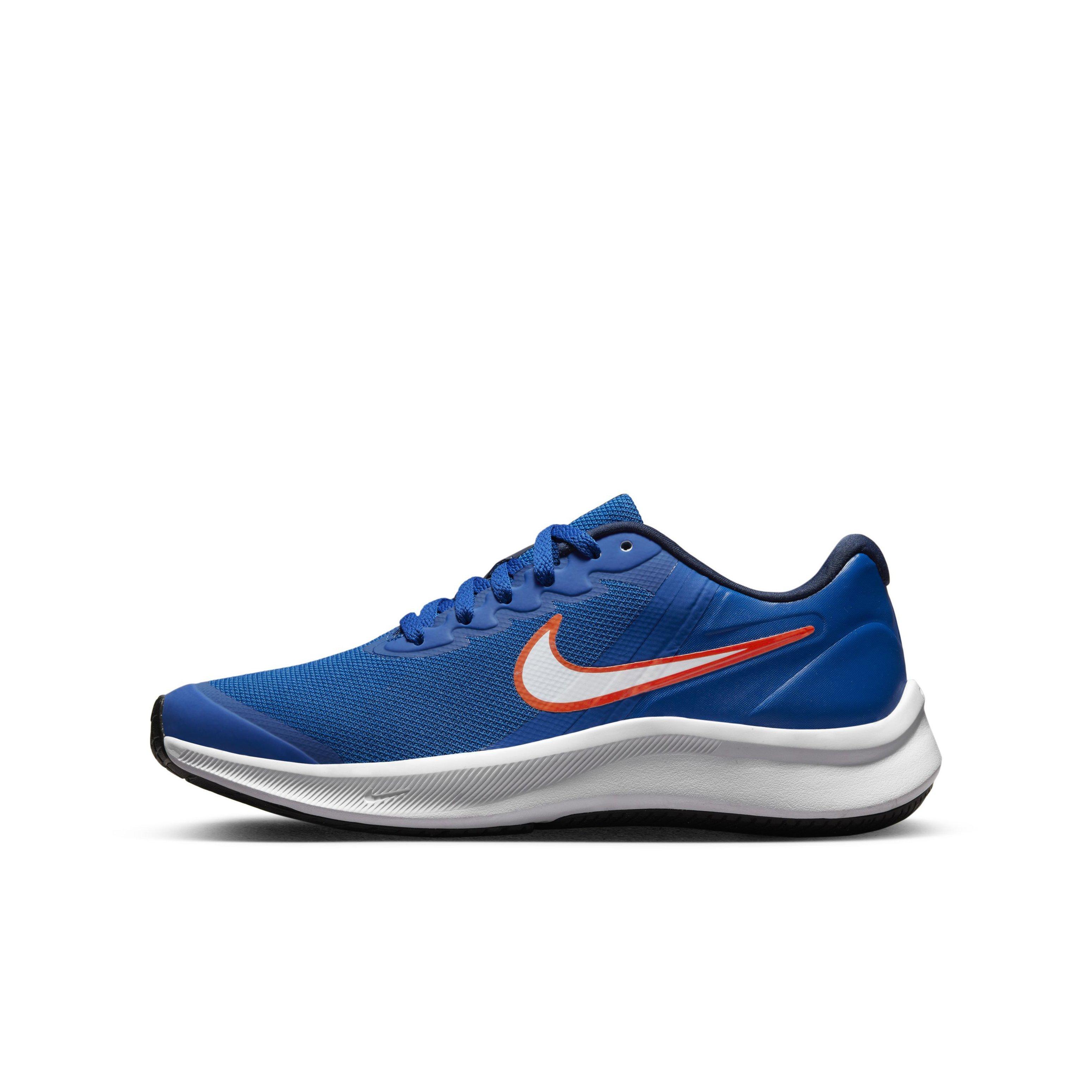 Nike Star Runner 3 "Game Royal/White/Midnight Navy" Grade School Boys' Running Shoe - ROYAL/WHITE/NAVY Thumbnail View 2